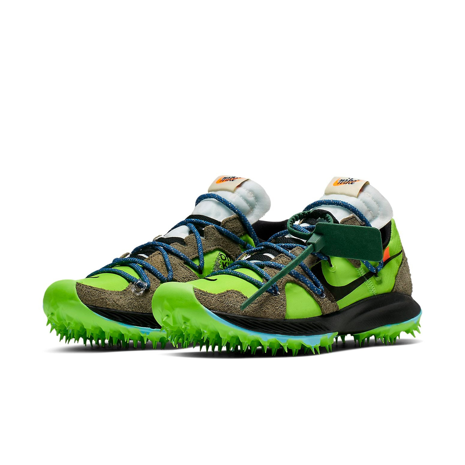 (WMNS) Nike x Off-White Air Zoom Terra Kiger 5 'Athlete in Progress - Electric Green' CD8179-300 - 2