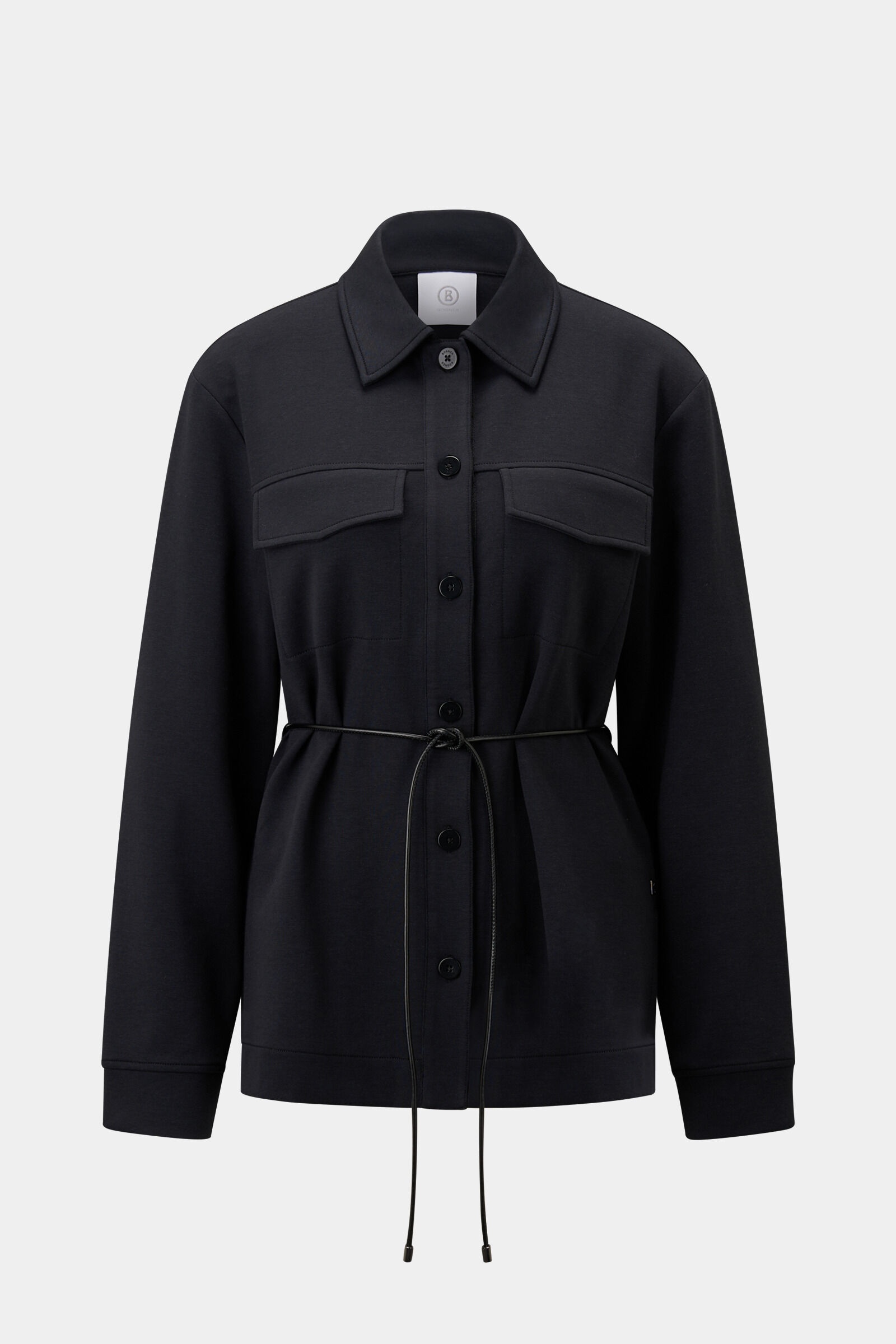 Sweat overshirt Filippa in Black - 1