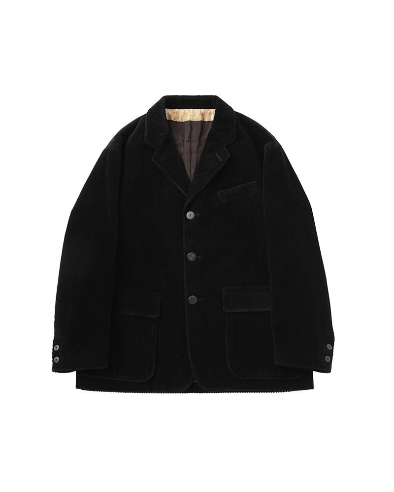 BOWEN BLAZER WOOL CORDS BLACK - 1