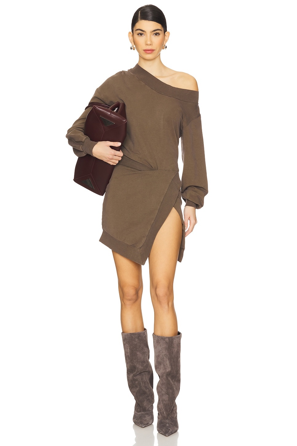 Long Sleeve Mini Dress - 1