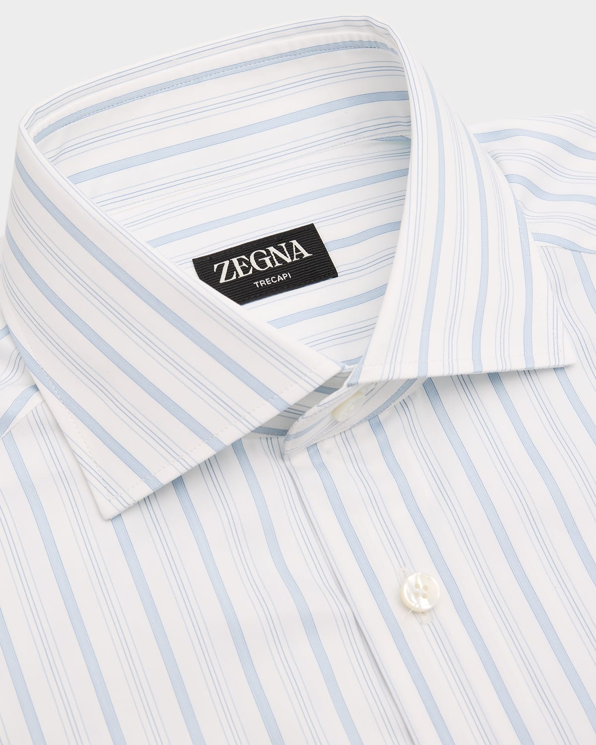 Men's Multi-Stripe Trecapi Cotton Dress Shirt - 2