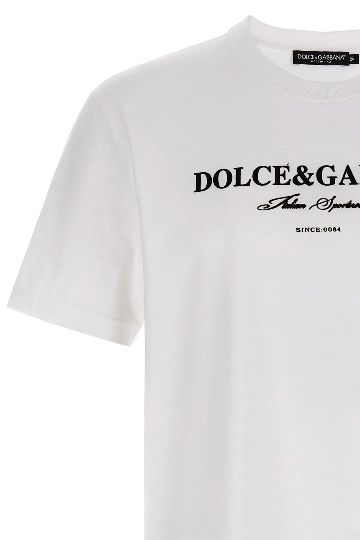 Flock print t-shirt - 3