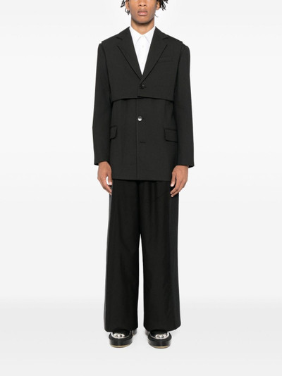 FENG CHEN WANG layered blazer outlook