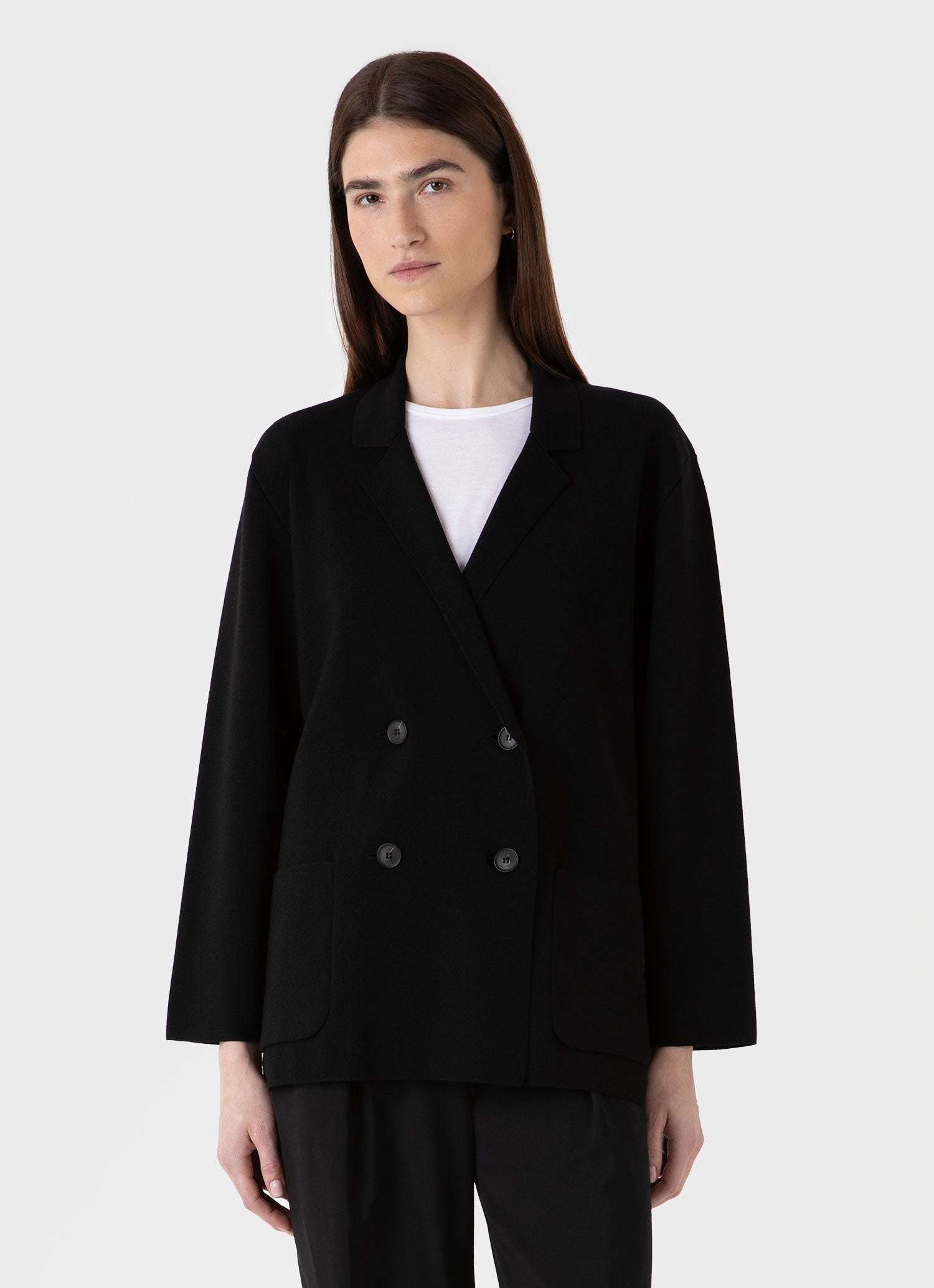 Merino Milano Knit Blazer - 1
