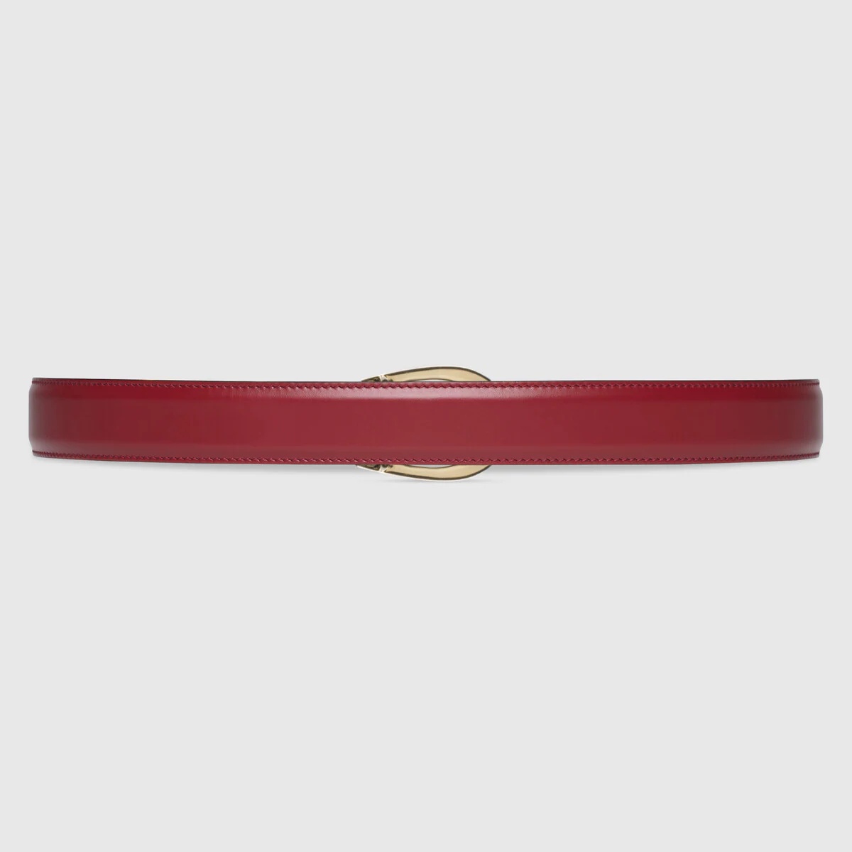 Thin belt with G buckle - 3