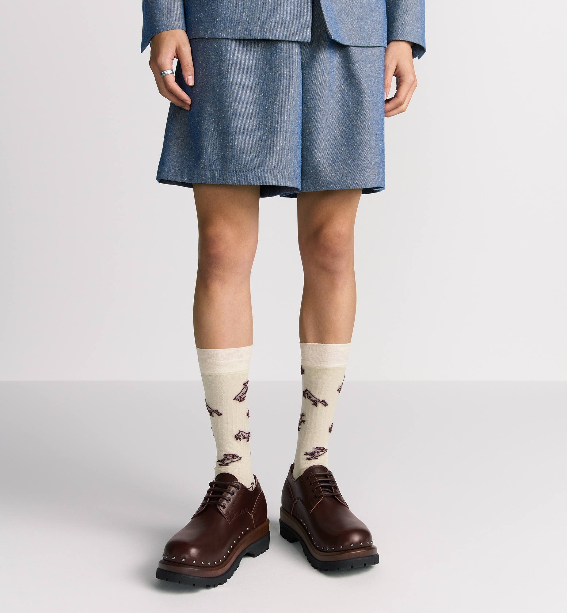 Bermuda Shorts with Elastic Waist - 2