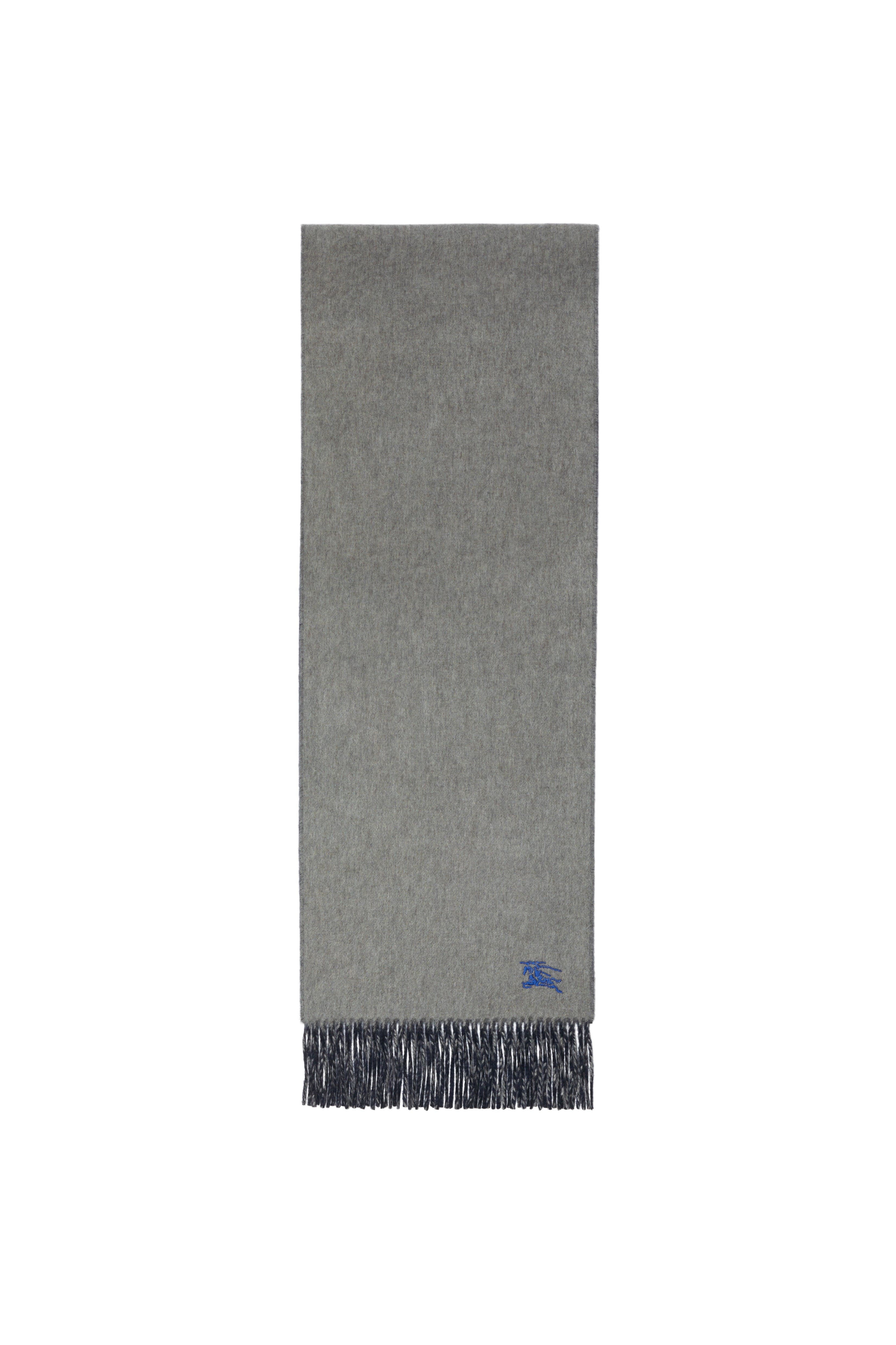 burberry Reversible Cashmere Scarf in Grey/navy at Nordstrom - 6