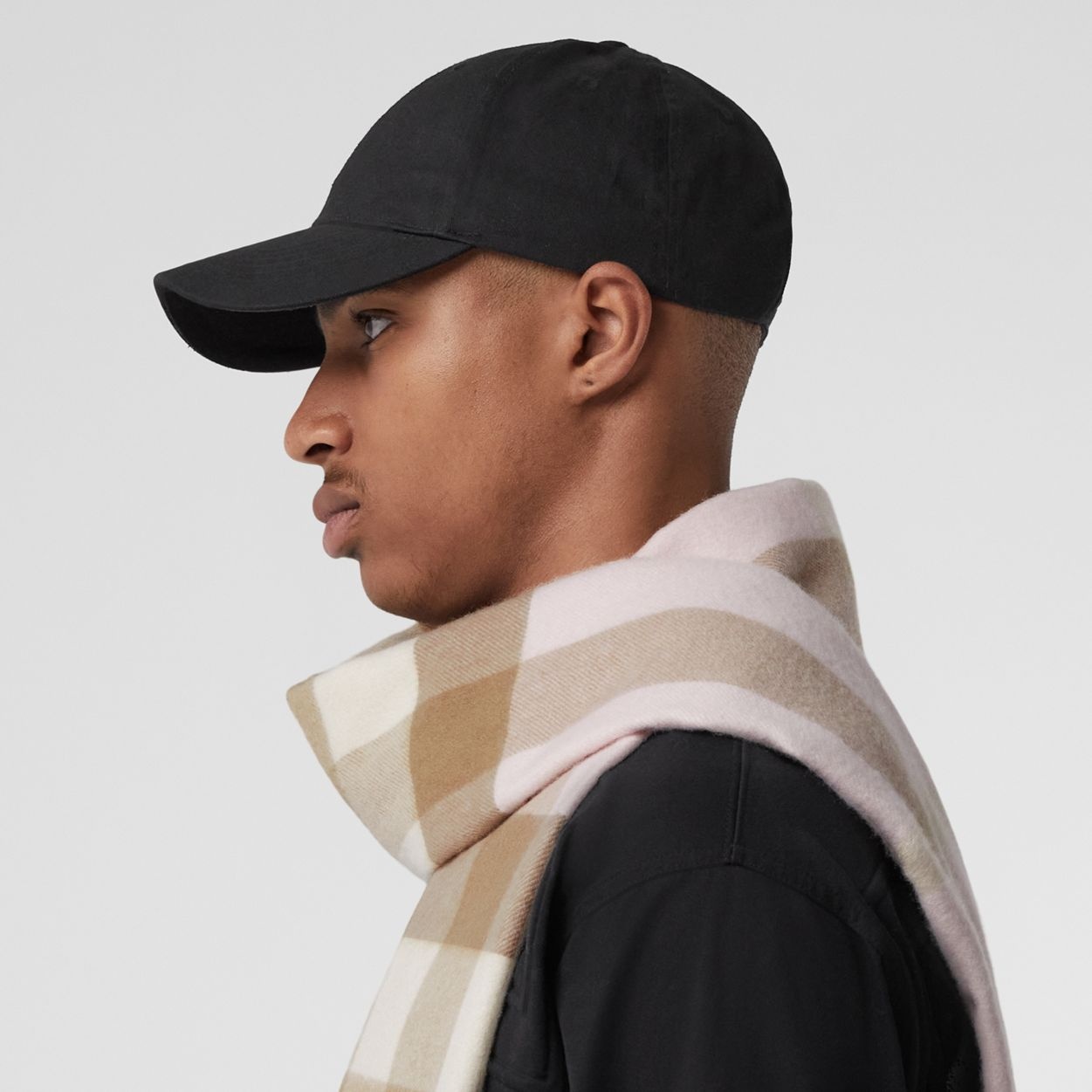 Check Cashmere Scarf - 4