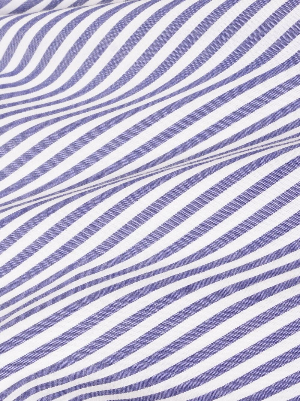 SRC logo-embroidered striped shirt - 2