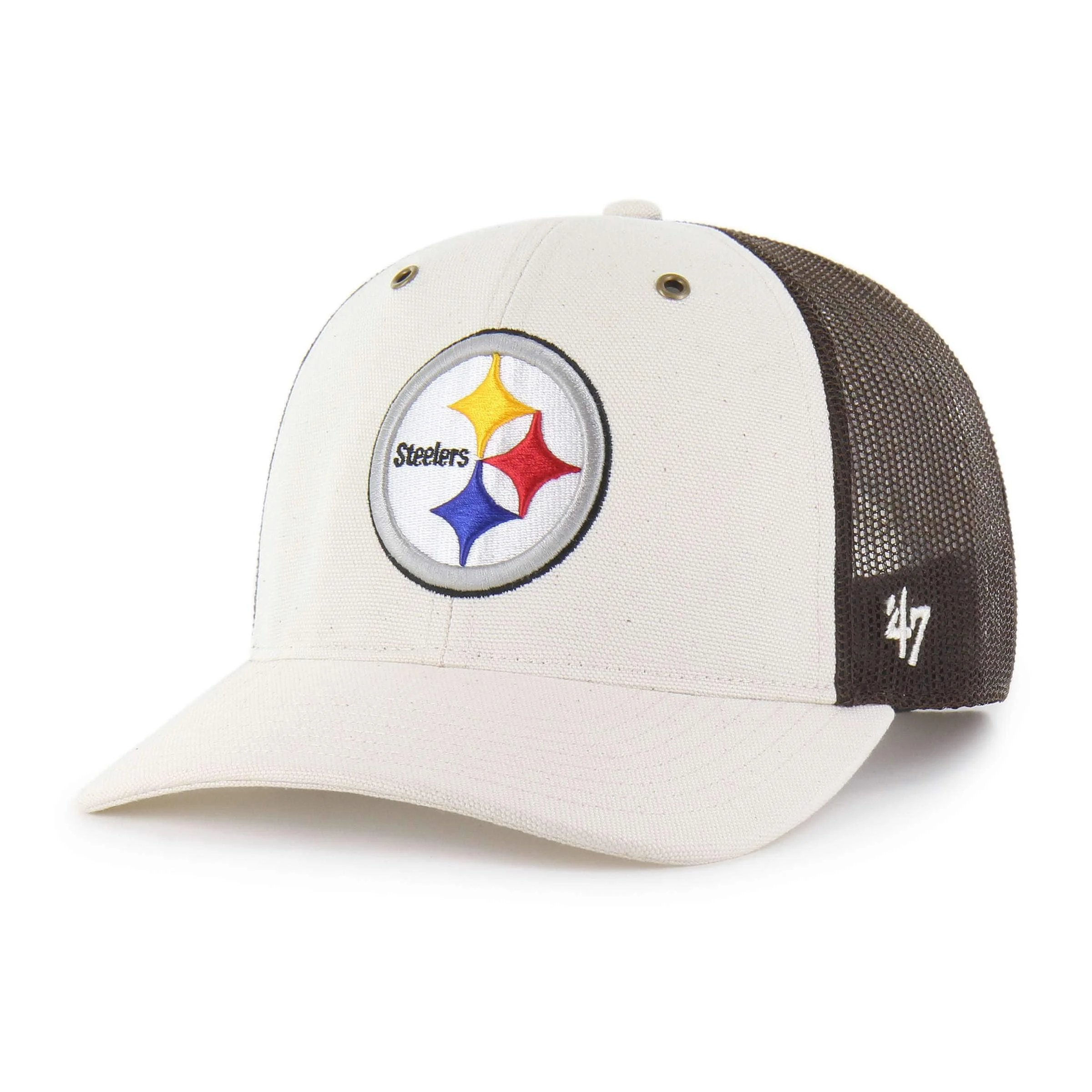 Pittsburgh Steelers '47 Undyed Trucker Relaxed Fit - 1