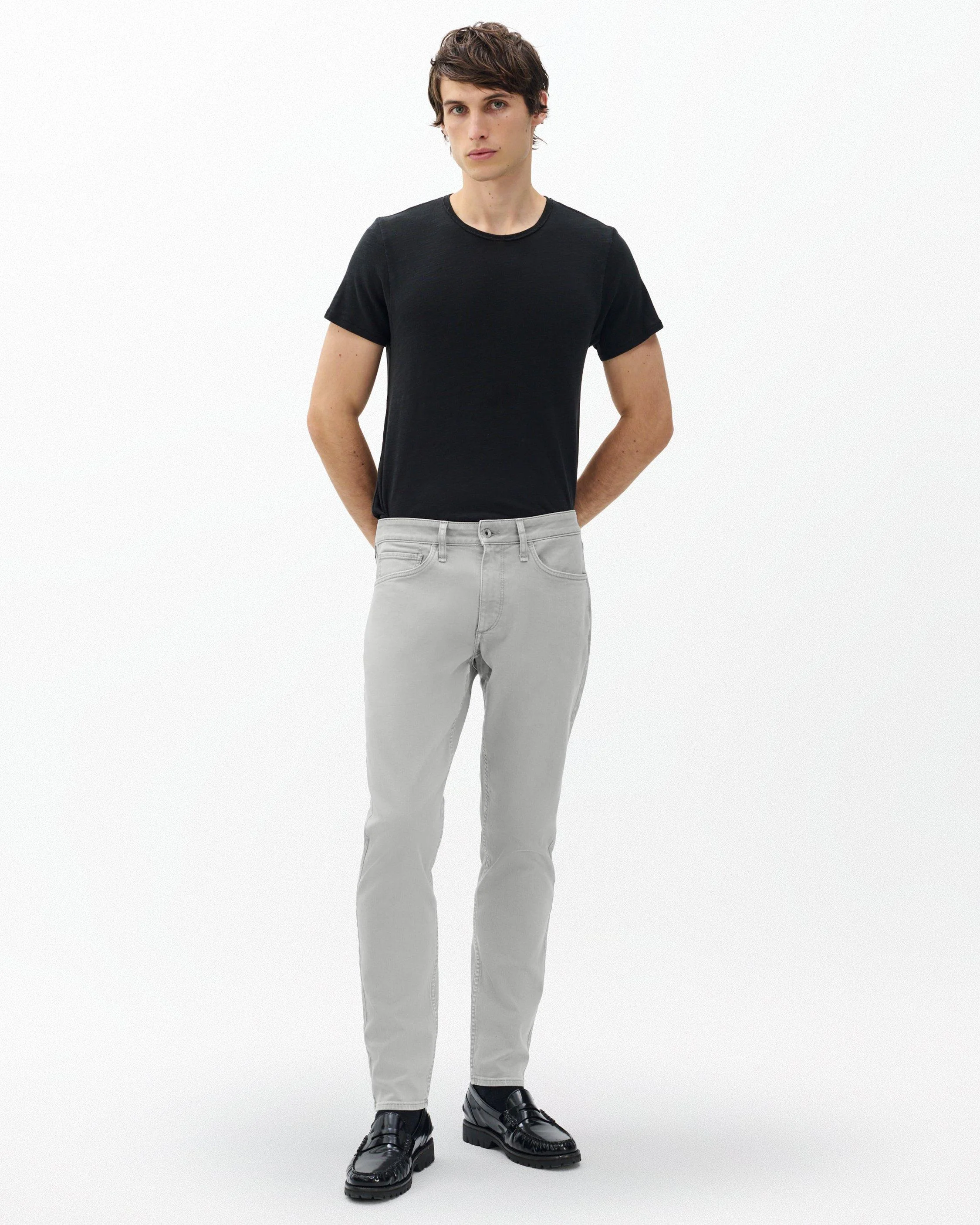 Fit 3 Athletic Jeans
Aero Stretch in Pebble Grey - 1