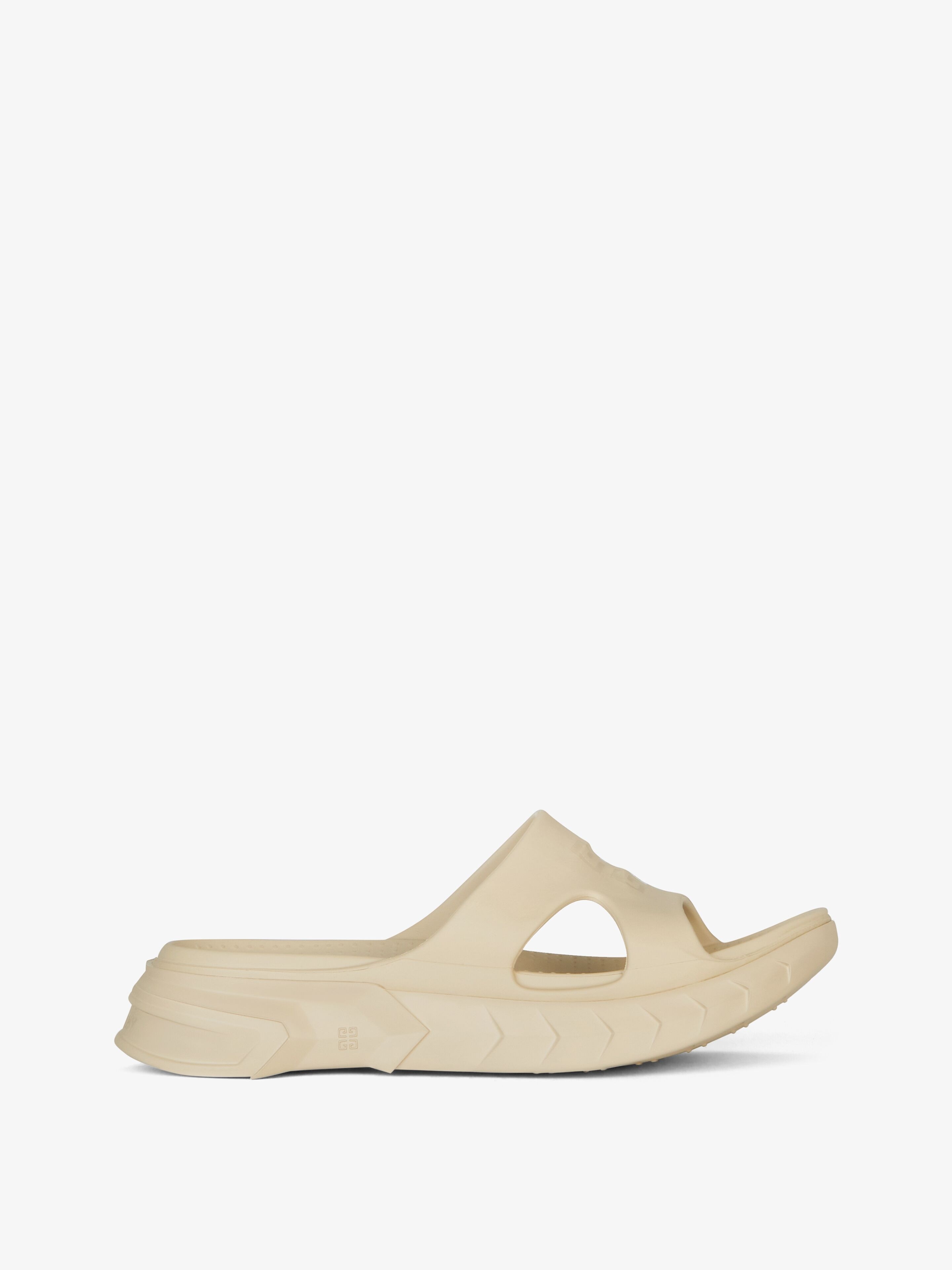 MARSHMALLOW FLAT SANDALS IN RUBBER - 1