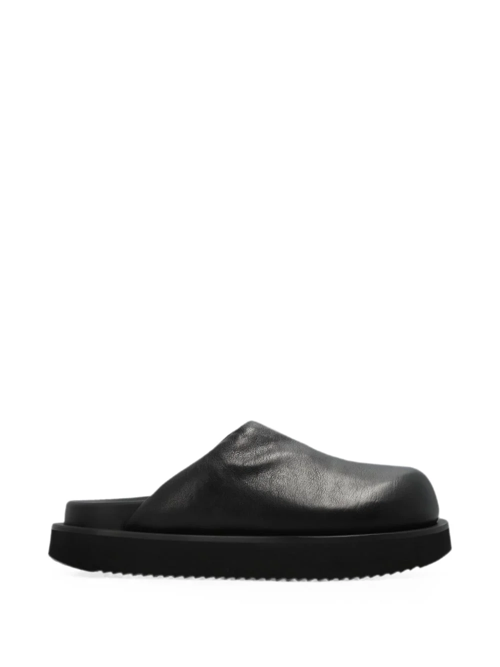 leather flat mules - 1