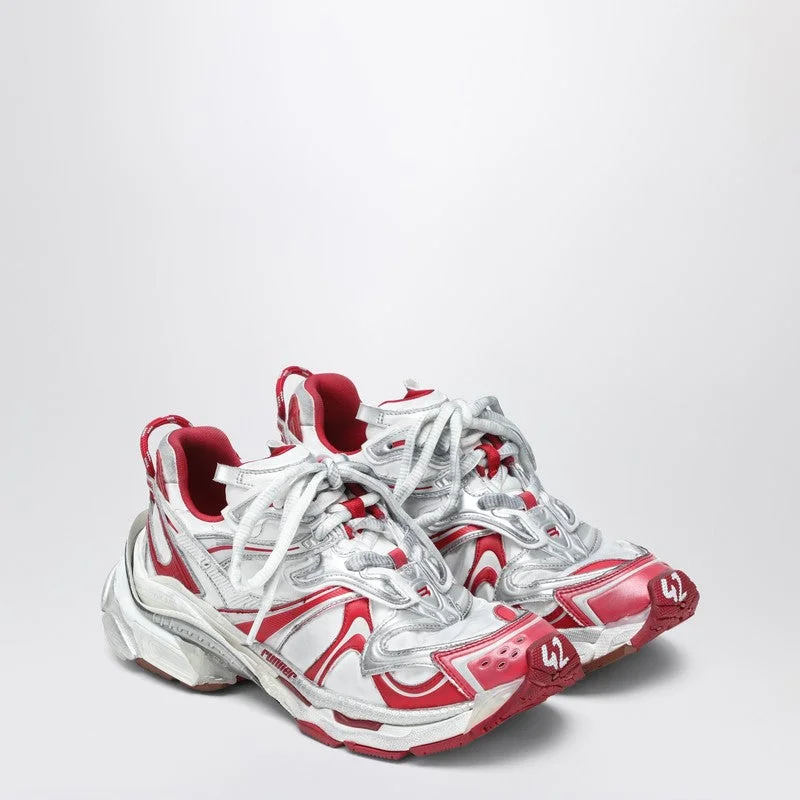 Balenciaga Runner 2.0 White/Grey/Red Sneakers Men - 1