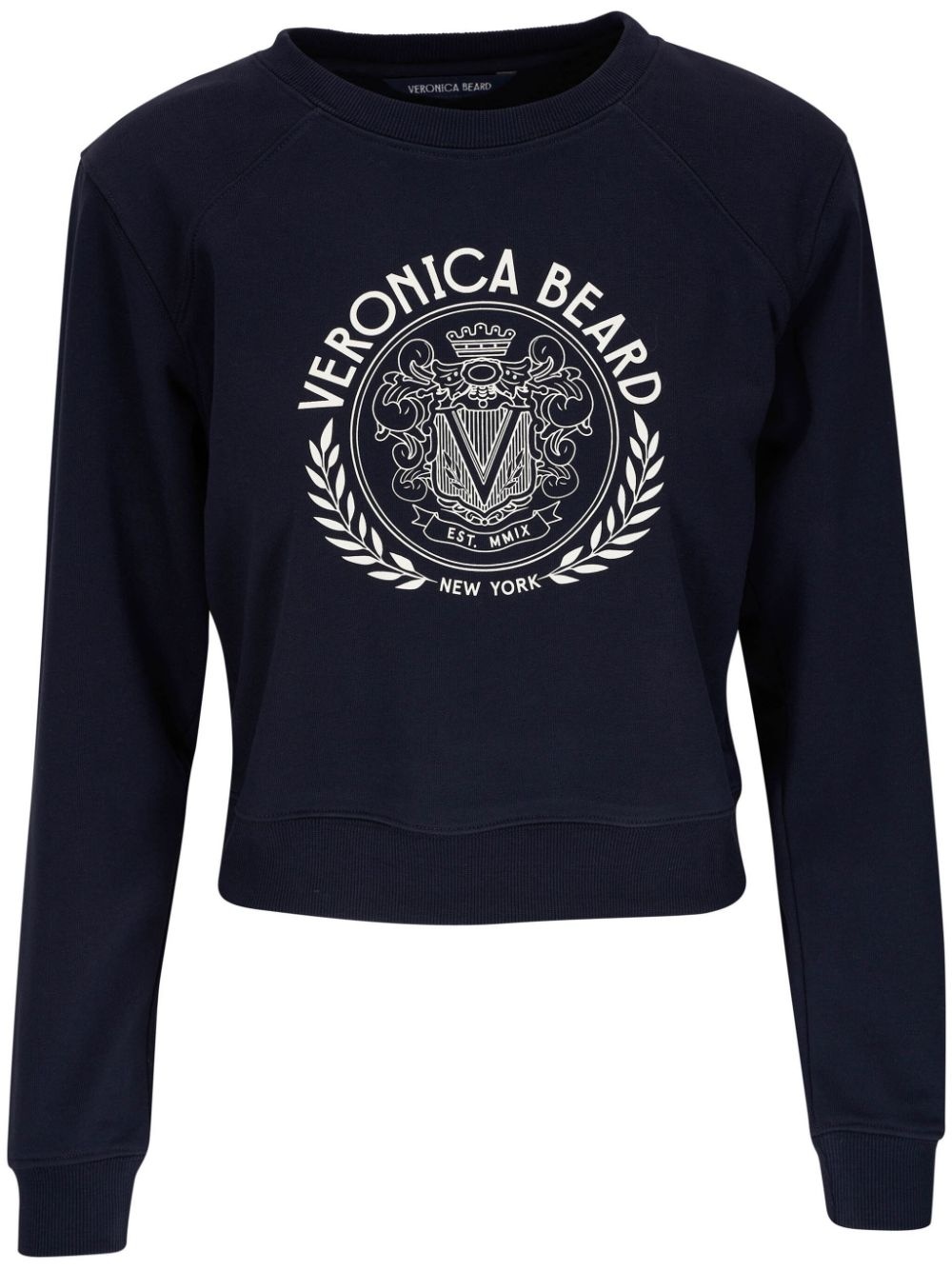 logo-print cotton-blend sweatshirt - 1