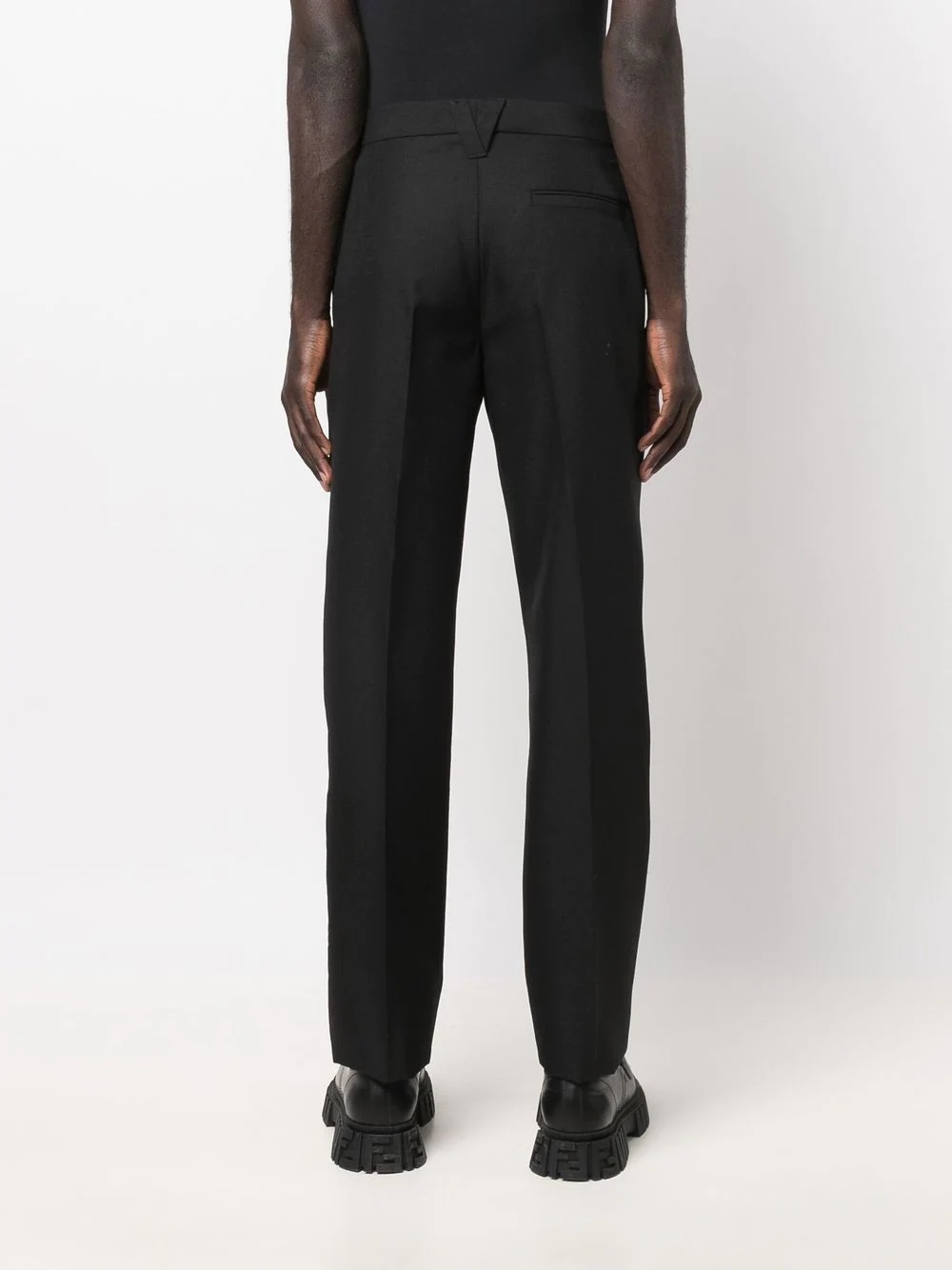 tailored wool trousers - 4