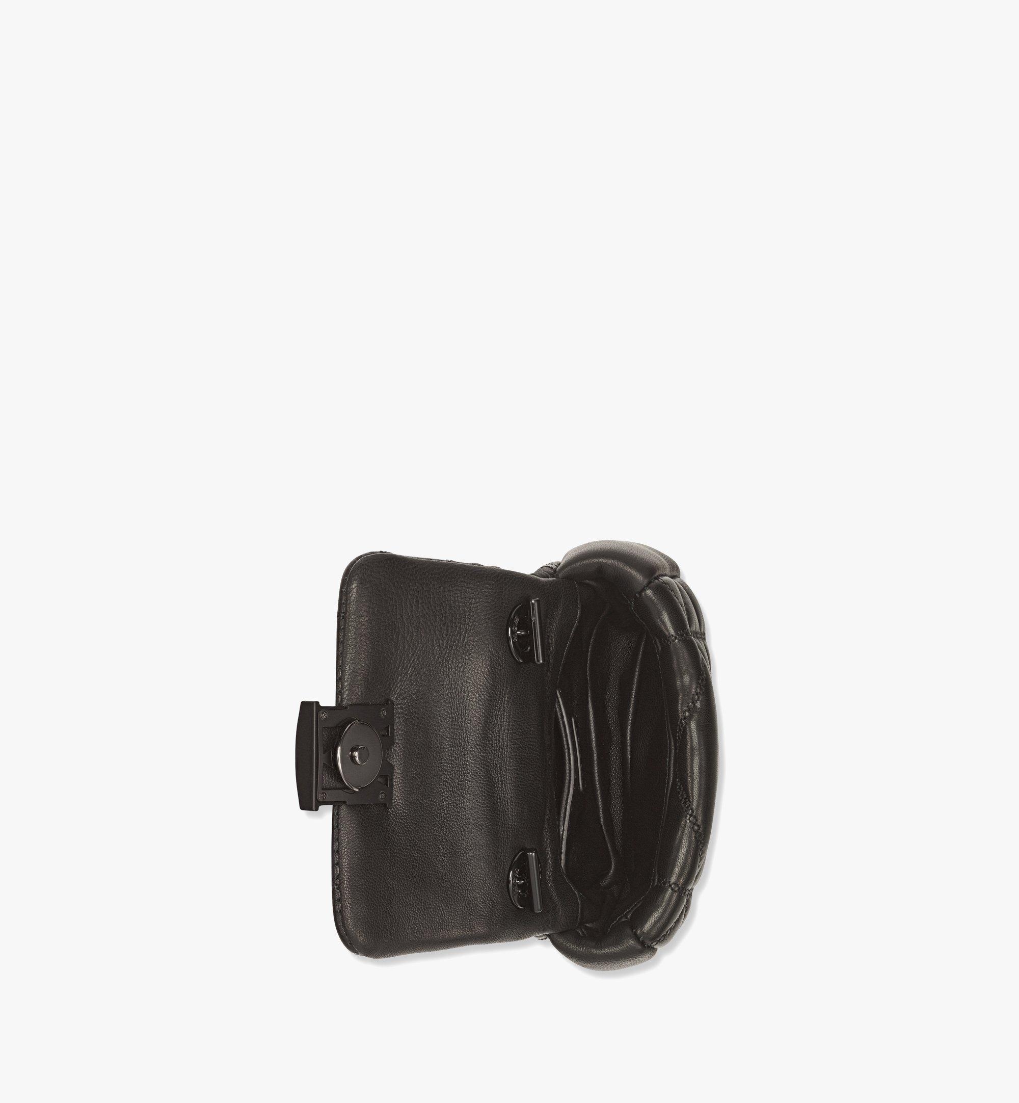 Travia Satchel in Cloud Quilted Leather - 4