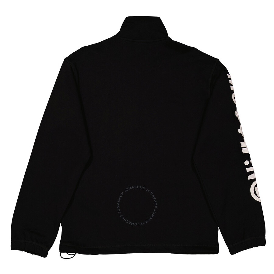 Moschino Black Quarter Zip Cotton Sweatshirt - 2