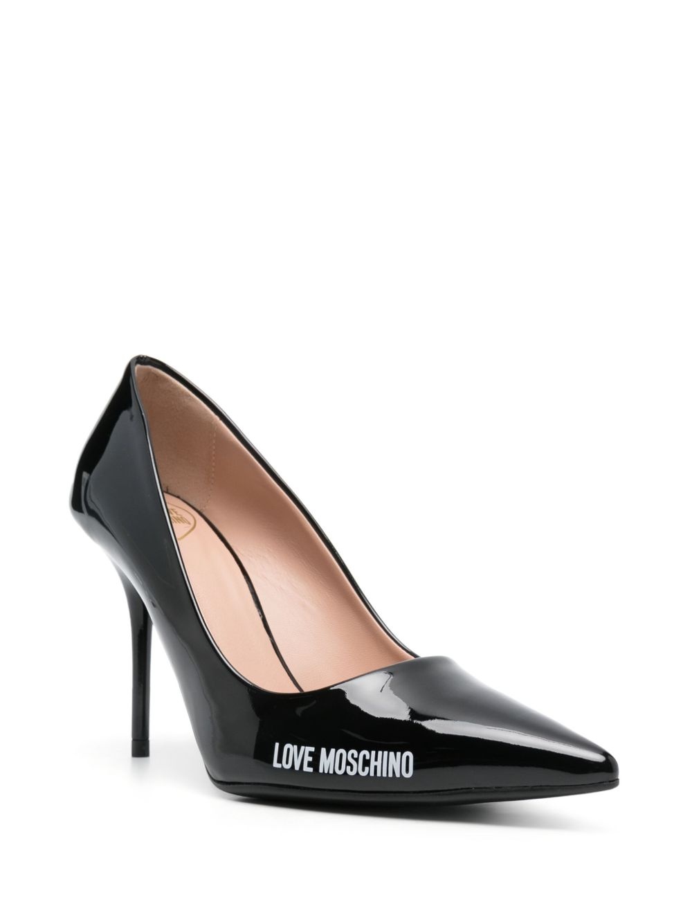 95mm logo-print pumps - 2