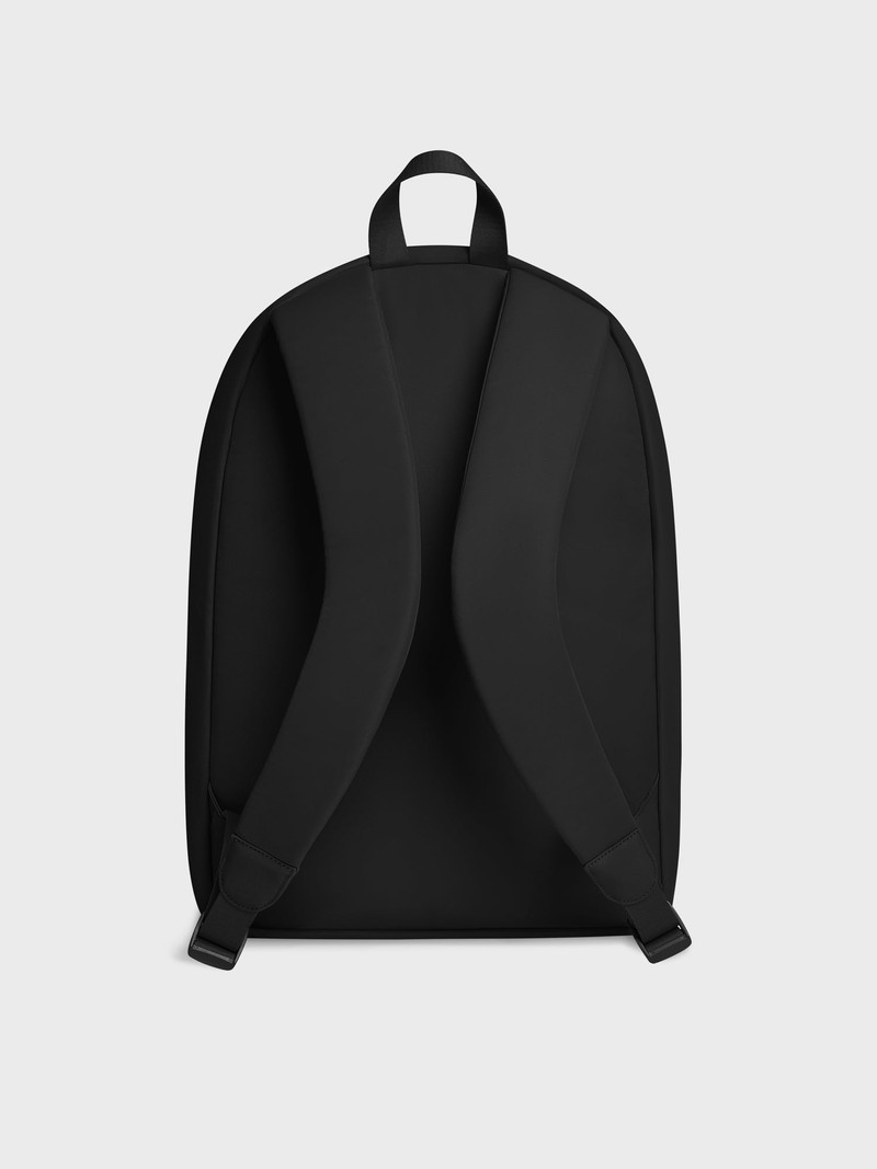 Nylon Padded Backpack - Black 4