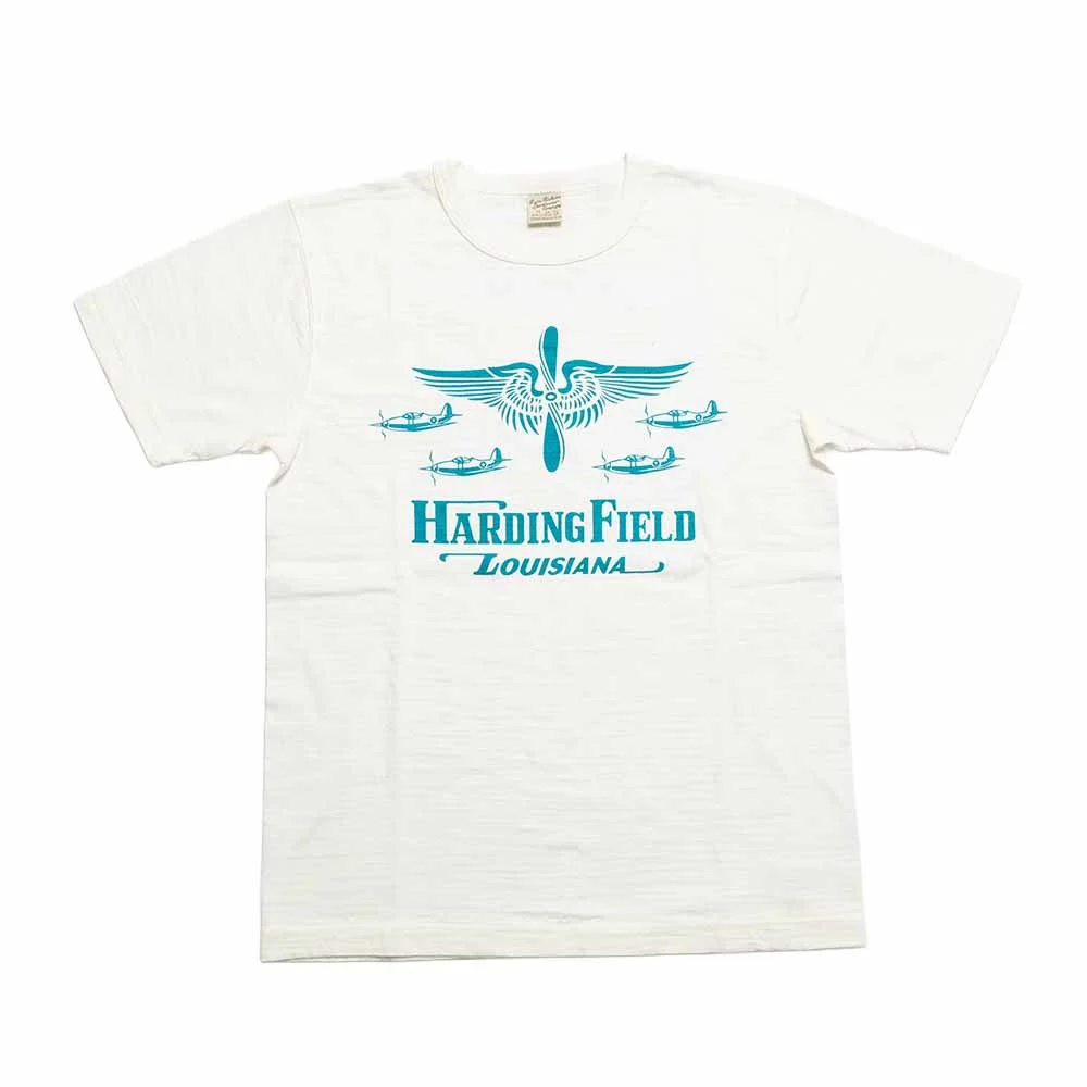 SLUB YARN T-SHIRT - USAAF HARDING FIELD - BR79726 - 1
