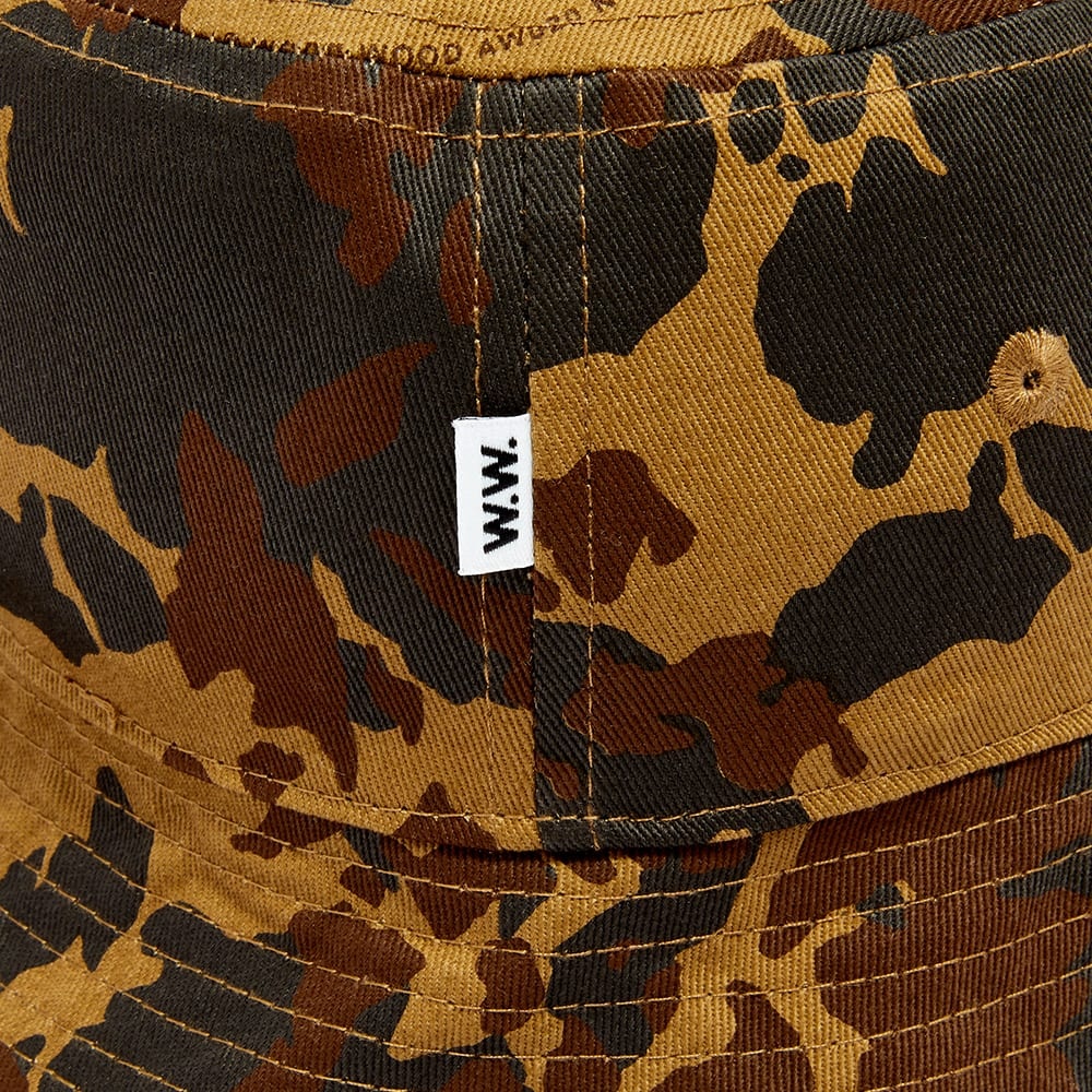 Wood Wood All Over Camo Print Bucket Hat - 2