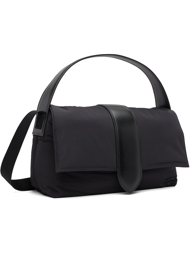 JACQUEMUS Black La Croisière 'The Bambino messenger' Bag outlook