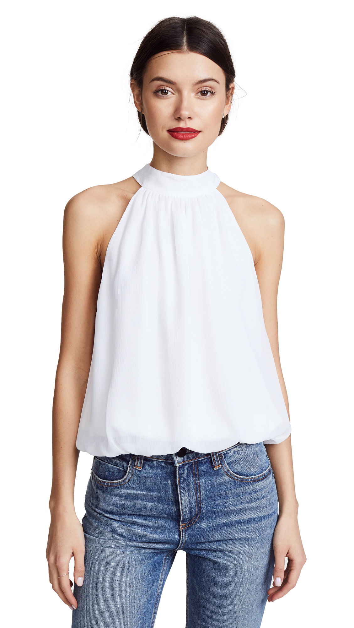 Maris Gathered Halter Top - 6