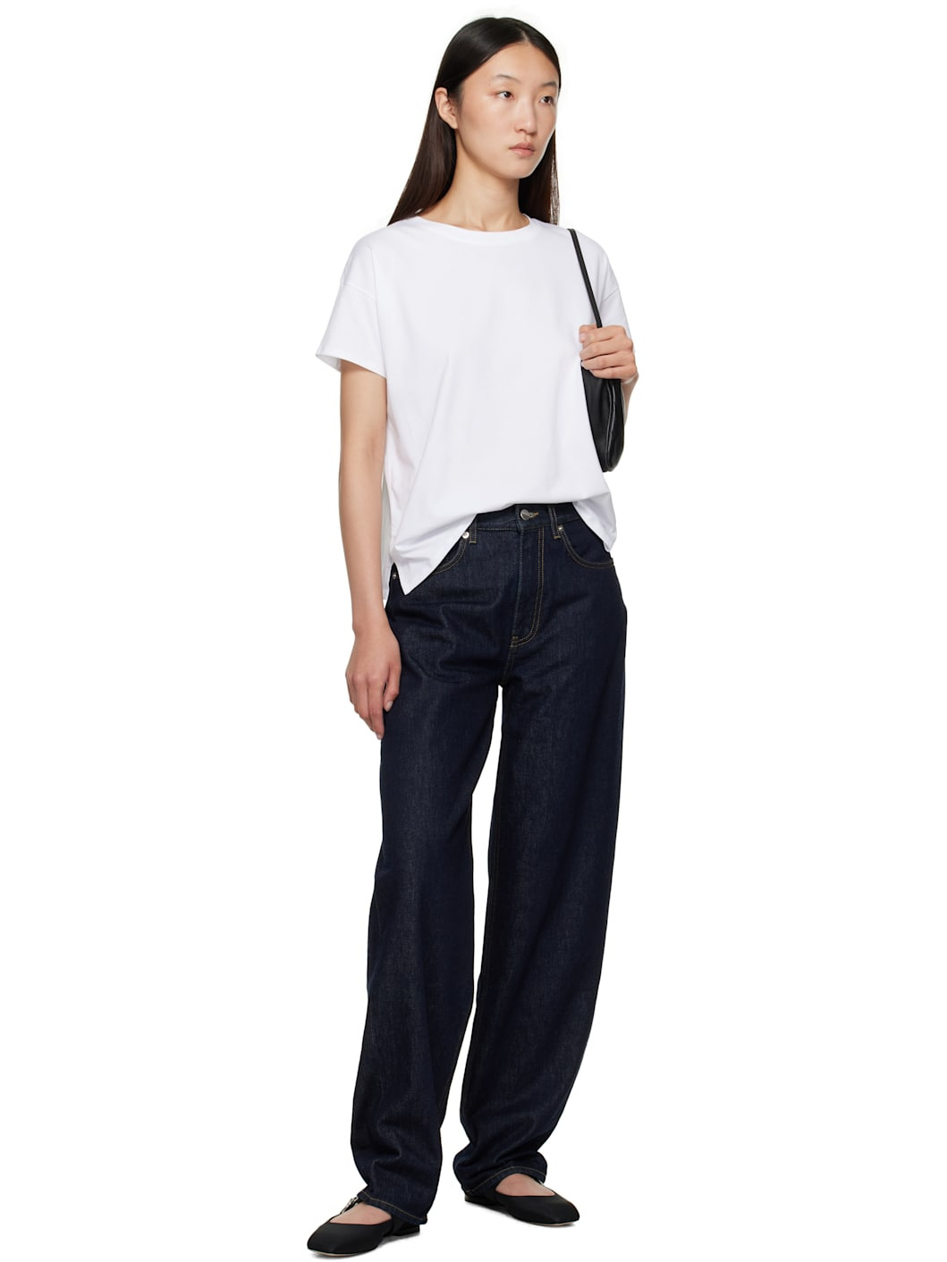 Navy Samur Straight-Leg Jeans - 4