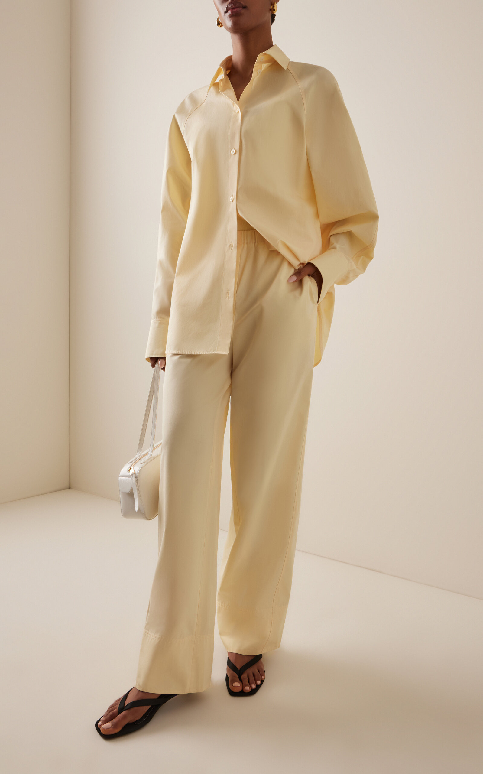 Cotton Shirt yellow - 3
