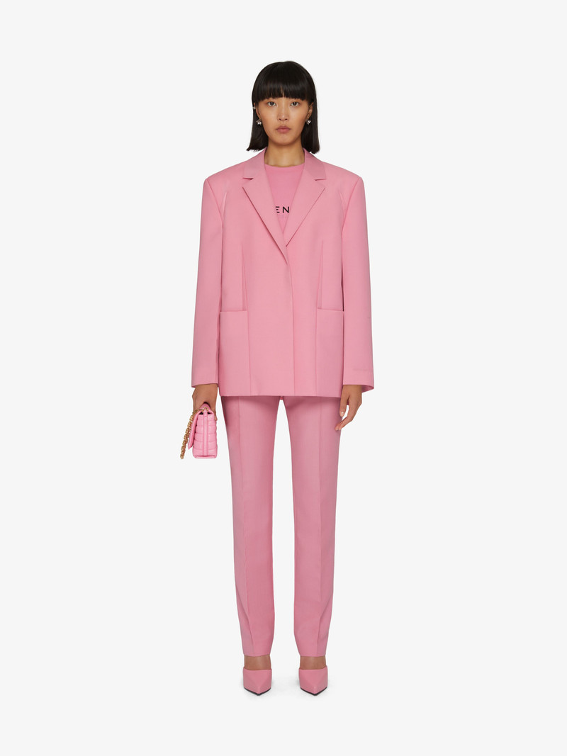 Givenchy TAILORED PANTS IN WOOL AND MOHAIR outlook