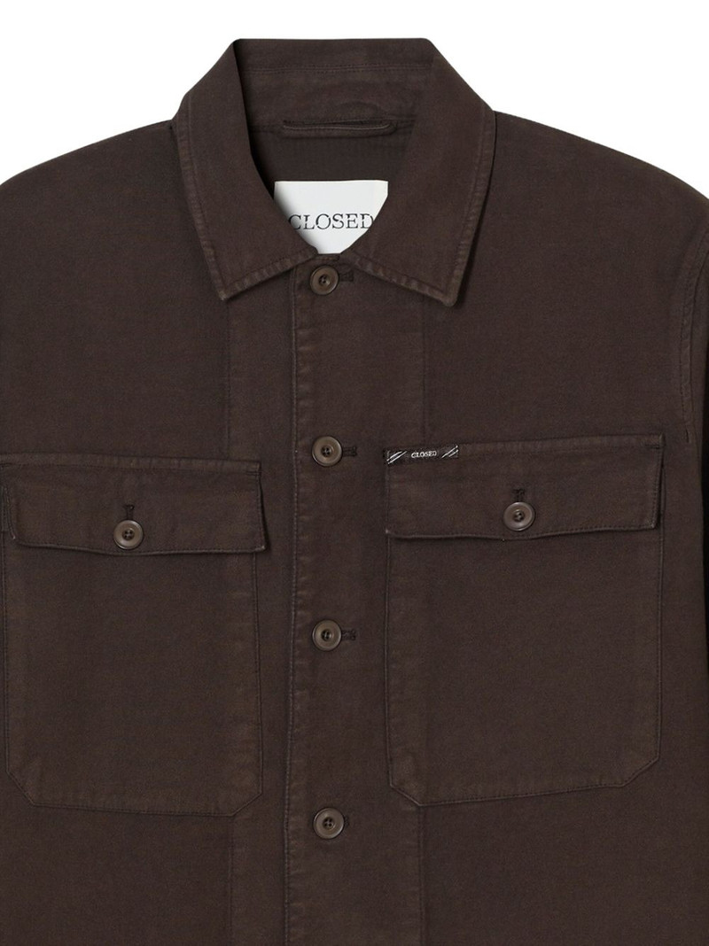 CLOSED button-up shirt jacket outlook