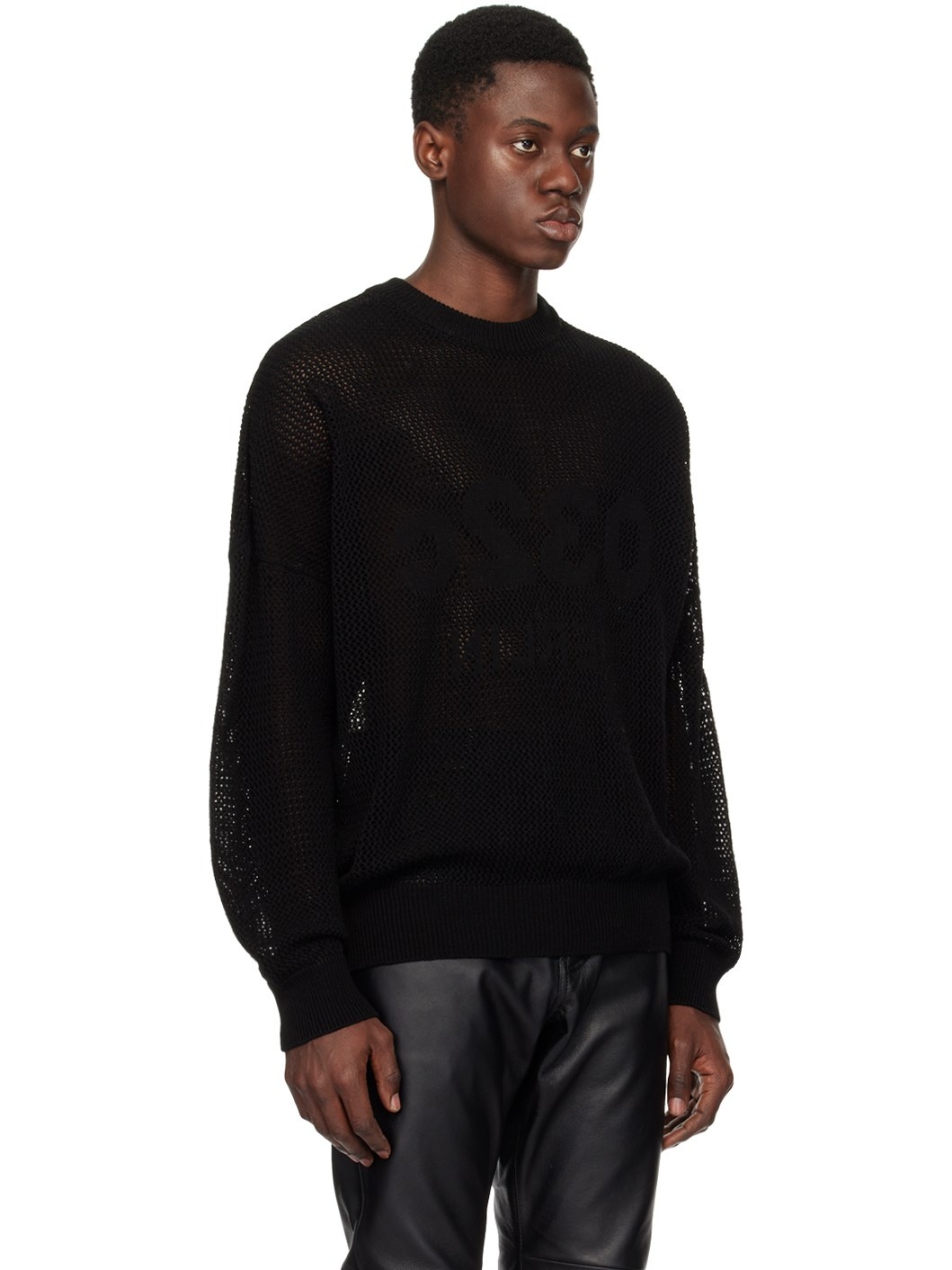Black Selfie Sweater - 2
