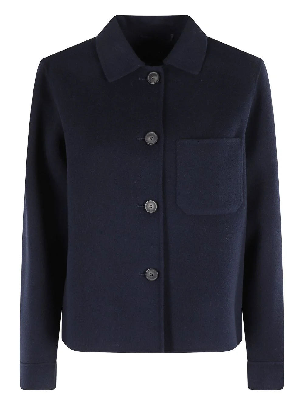 Nordic button-fastening shirt jacket - 1