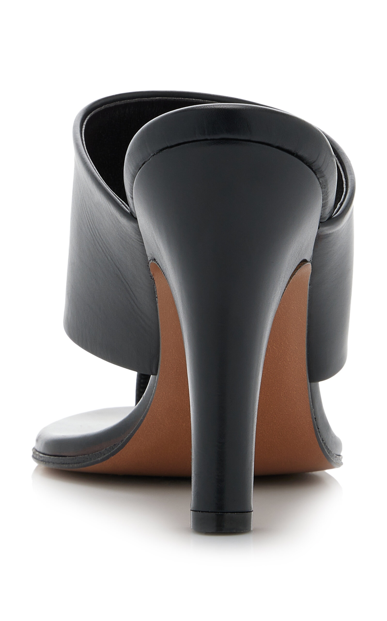 The Row Signum Leather Sandals black | modaoperandi | REVERSIBLE