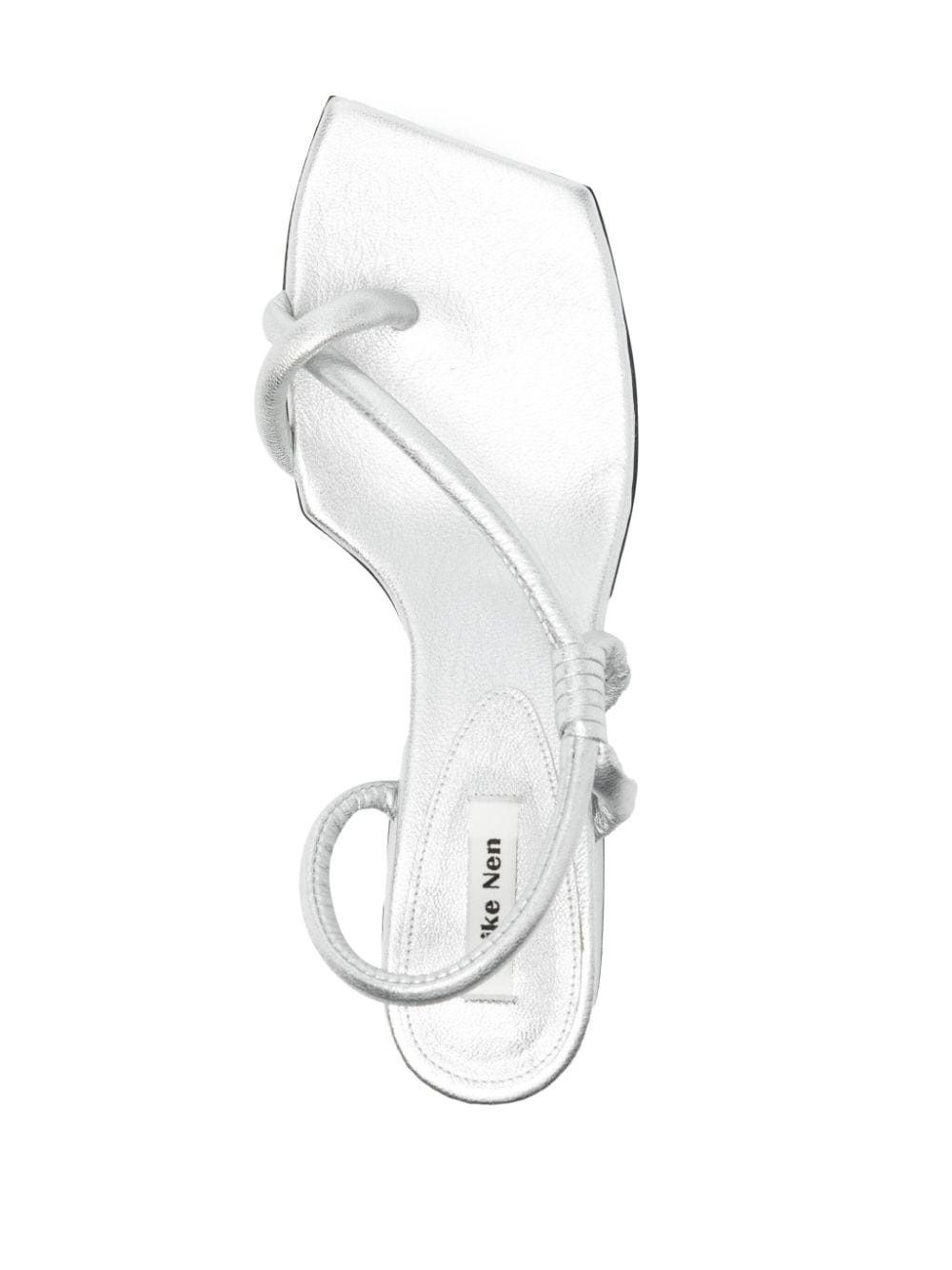 Noodle 40mm leather sandals - 4