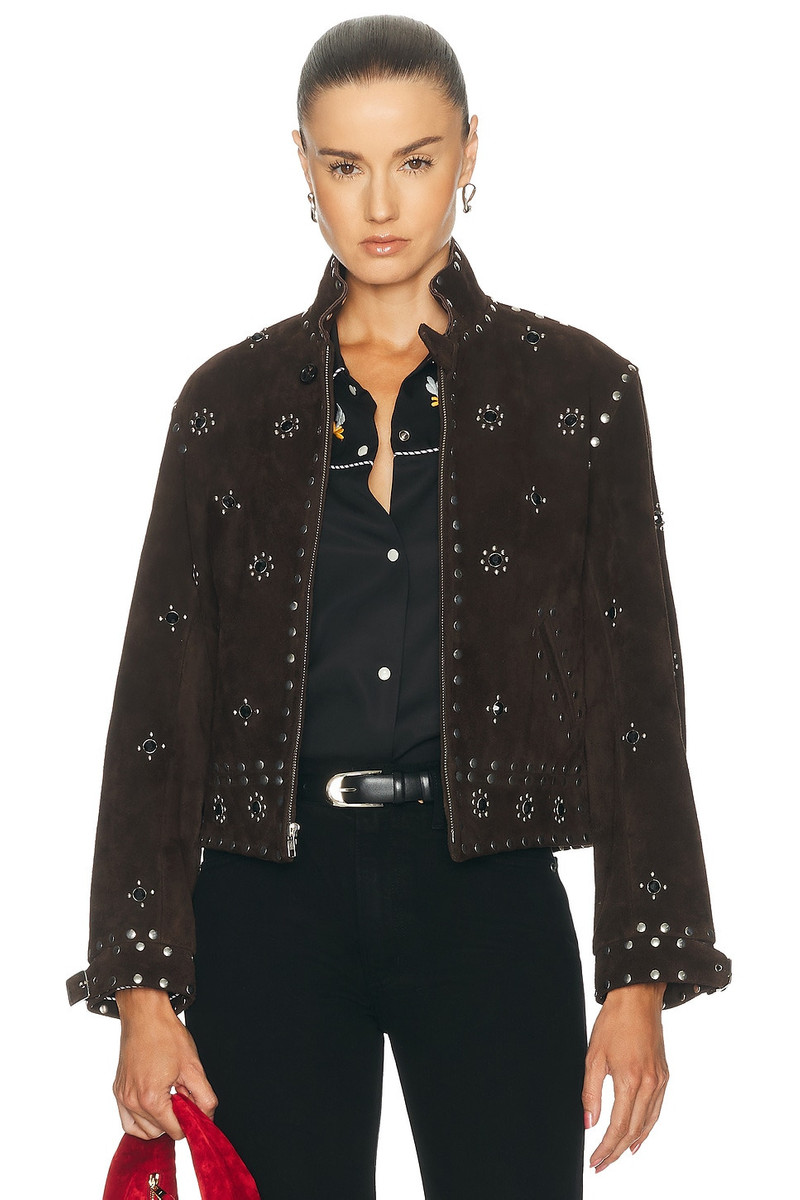 Studded Howard Suede Jacket 2
