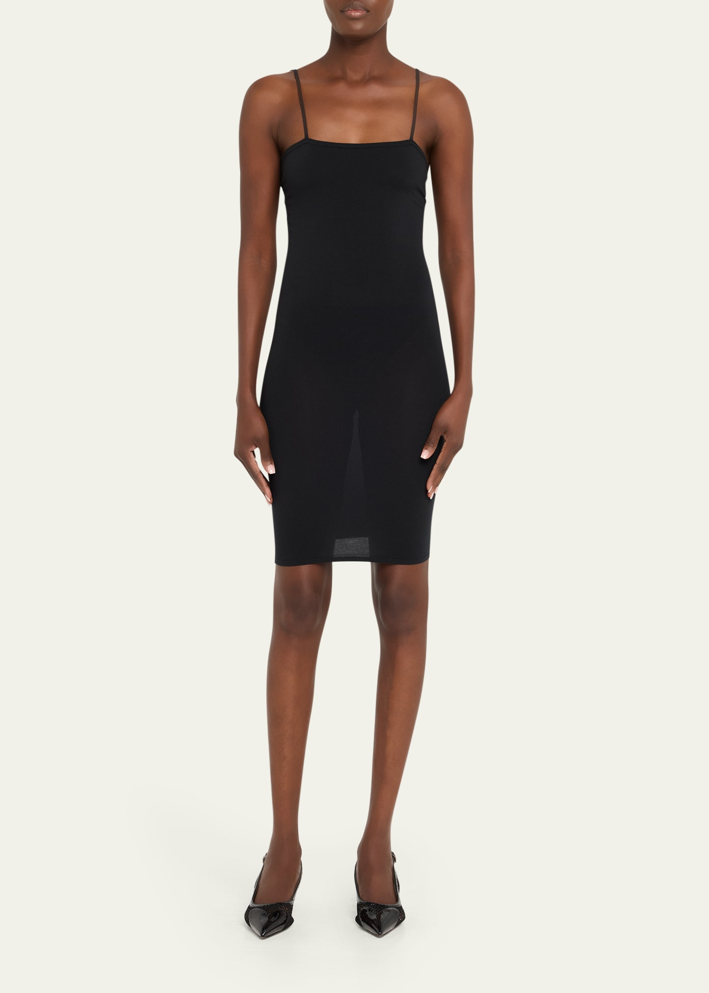 Form-Fitting Cami Dress - 2