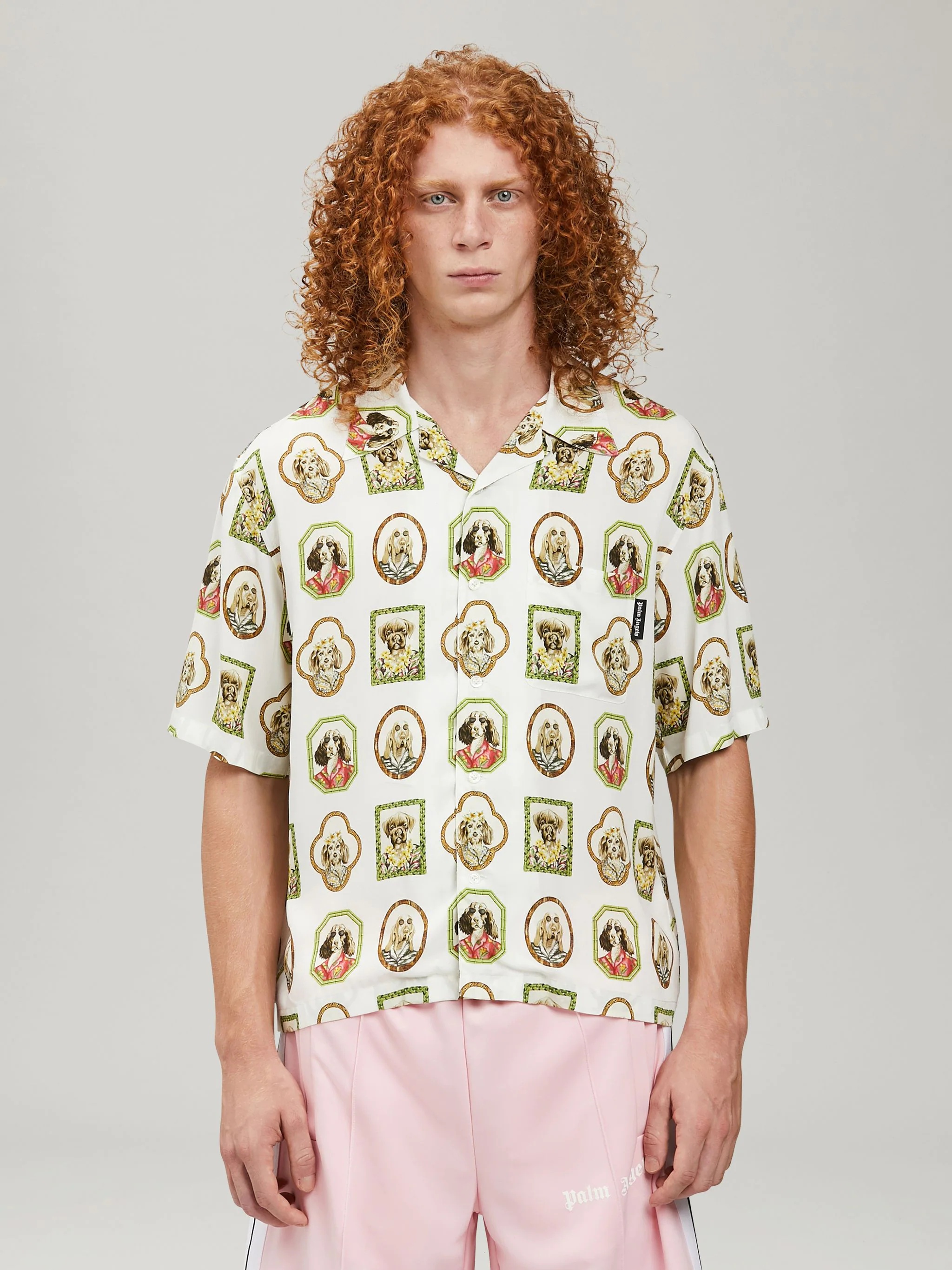 HAWAIIAN DOG BOWLING SHIRT - 3