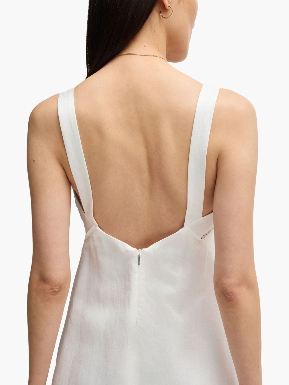 V-neck midi dress - 6