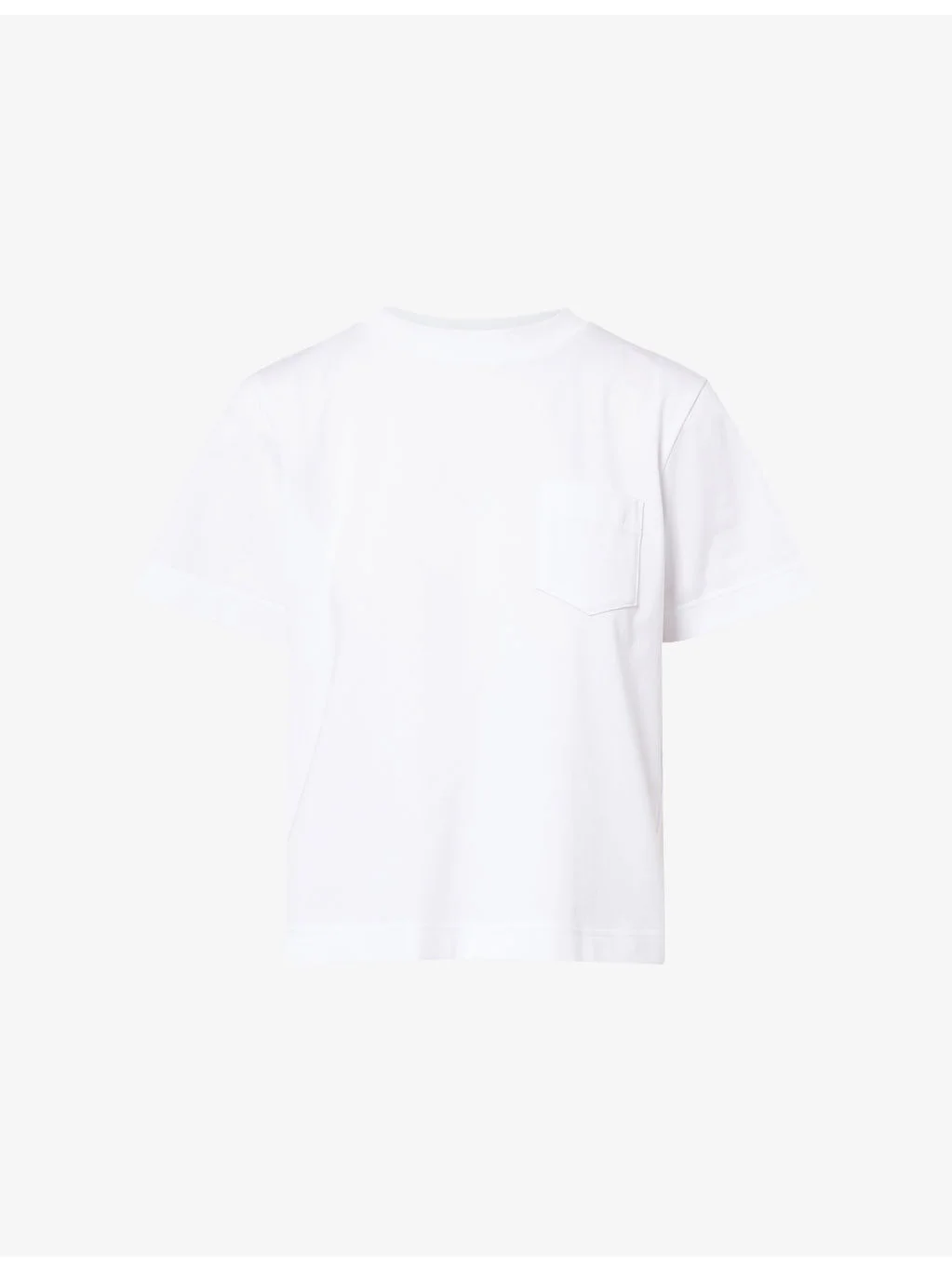 Patch-Pocket Boxy Cotton T-Shirt - 1