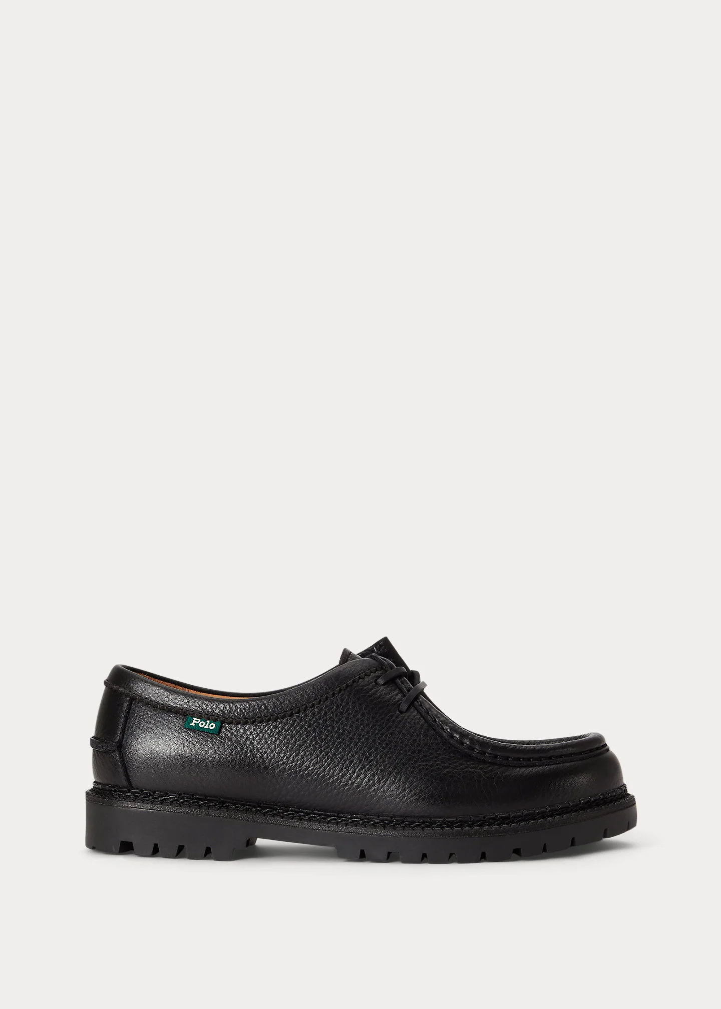 Jett Tumbled Leather Moc-Toe Shoe - 1