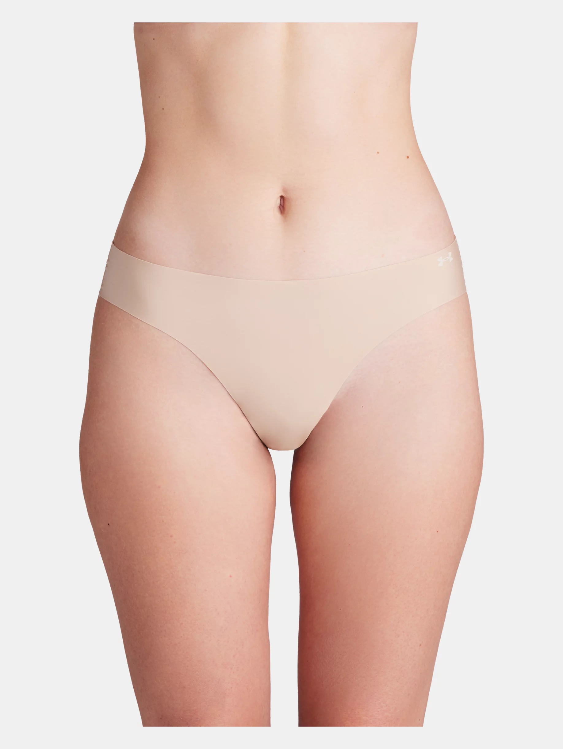 Women's UA Pure Stretch 3-Pack No Show Thong - 2