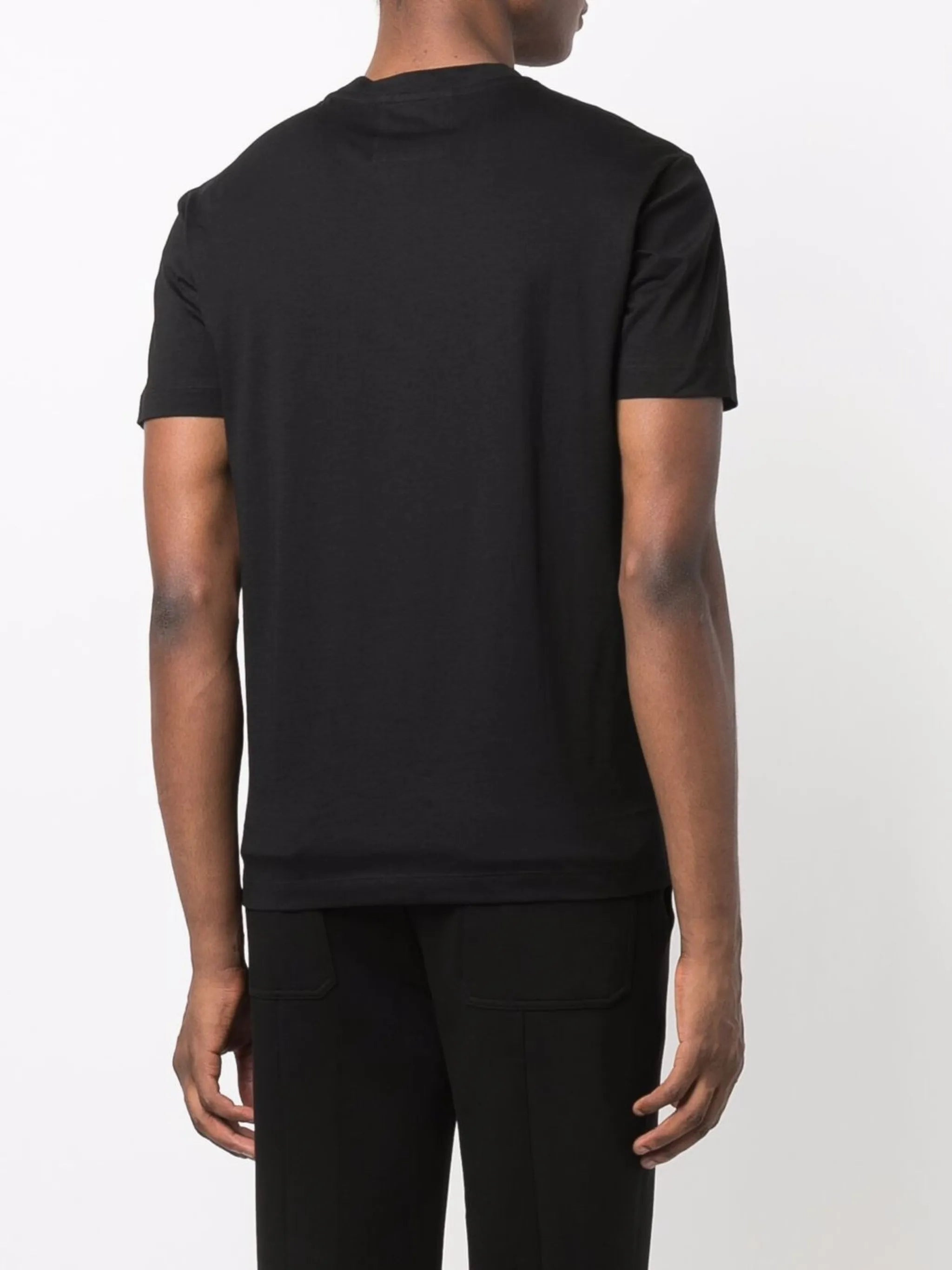 Emporio Armani Logo-print Cotton T-Shirt - 4