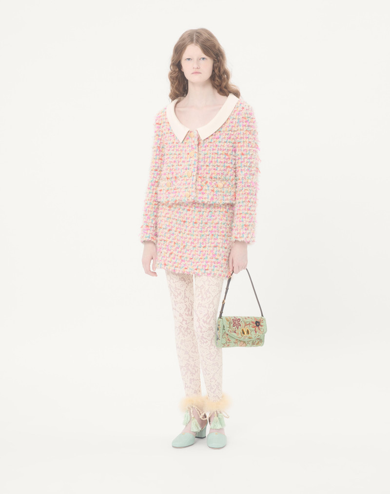 VALENTINO GARAVANI DEVAIN EMBROIDERED SMALL SHOULDER BAG 2