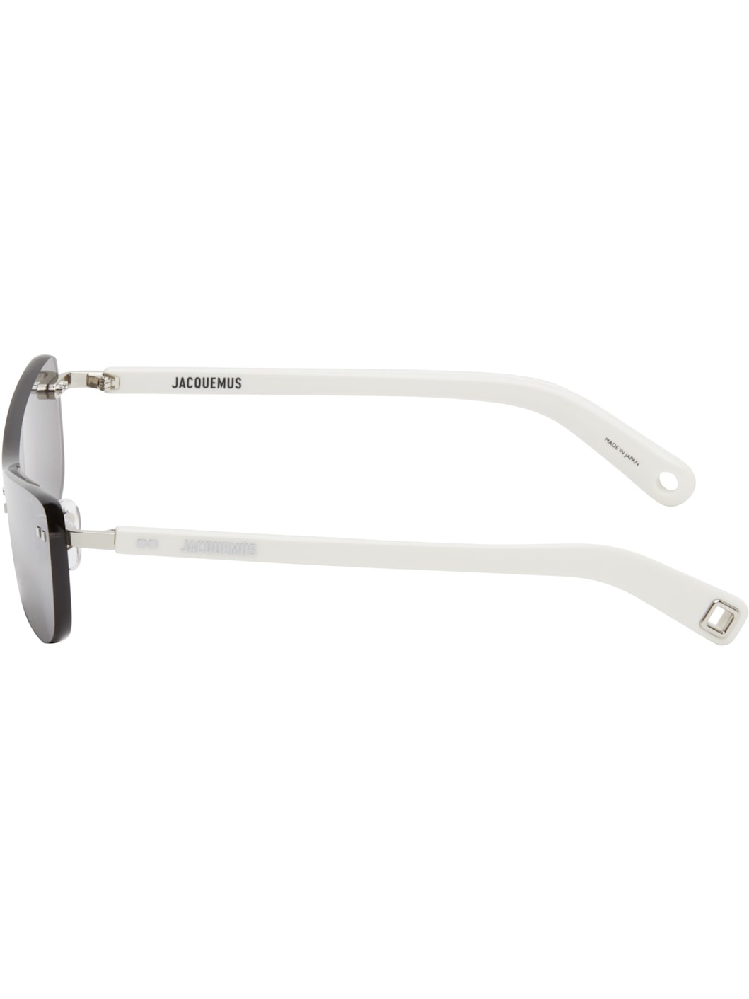 White 'The Mirada' Sunglasses - 3