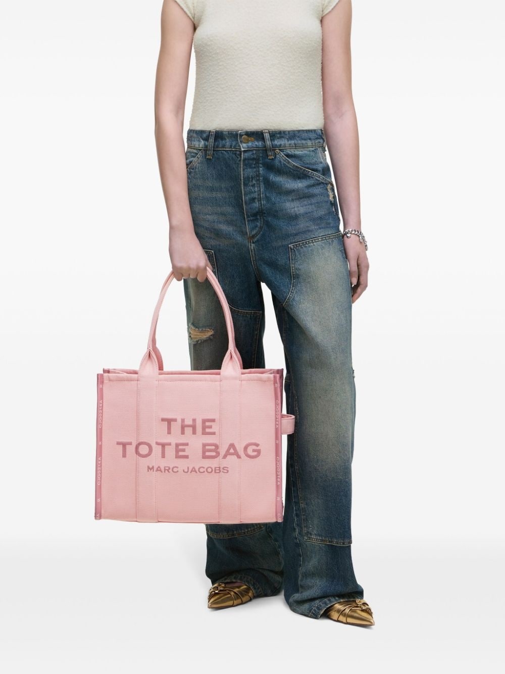 The Large Jacquard tote - 6