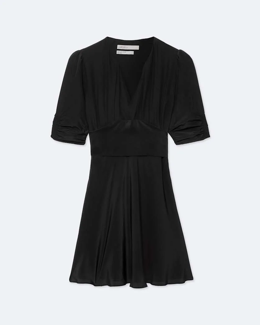 ENA SILK MINI DRESS - 1