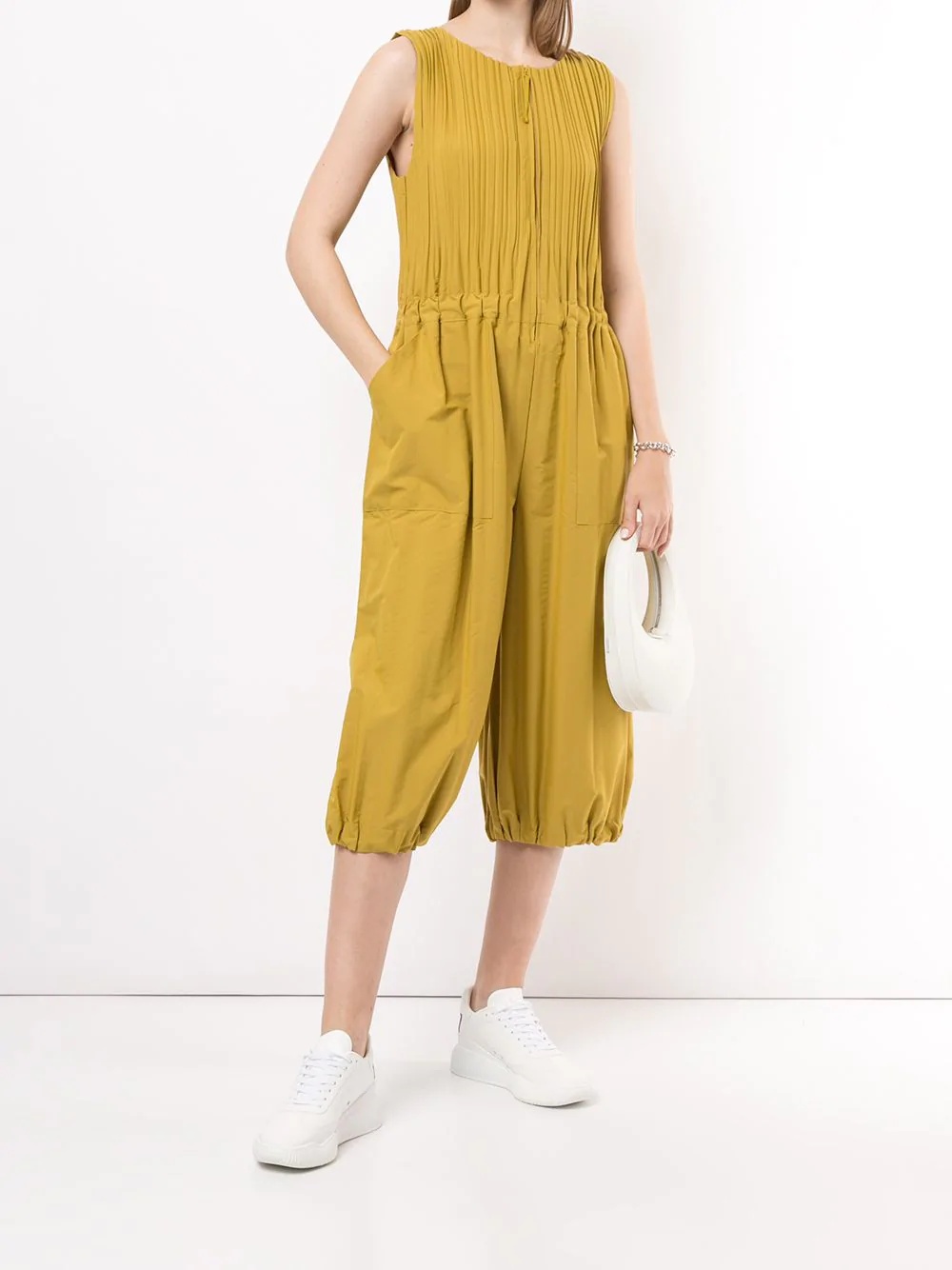 Jaunty pleated jumpsuit - 2