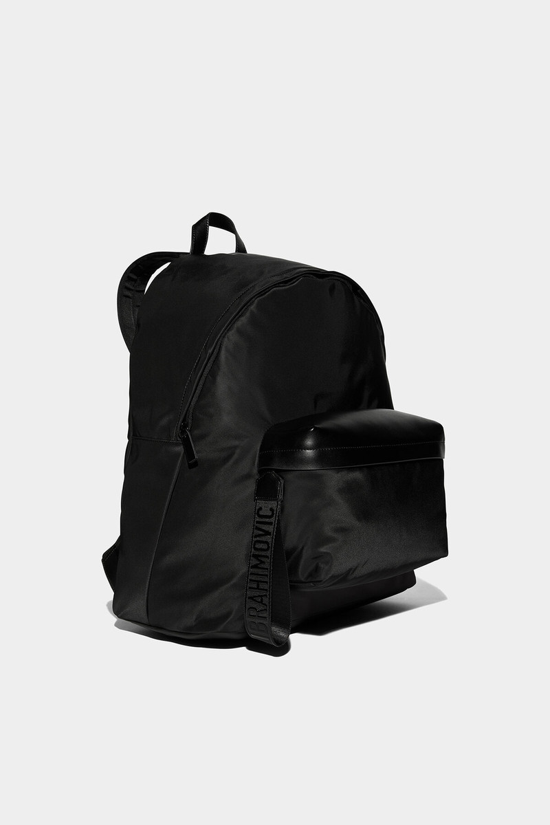 IBRA BLACK ON BLACK BACKPACK 3